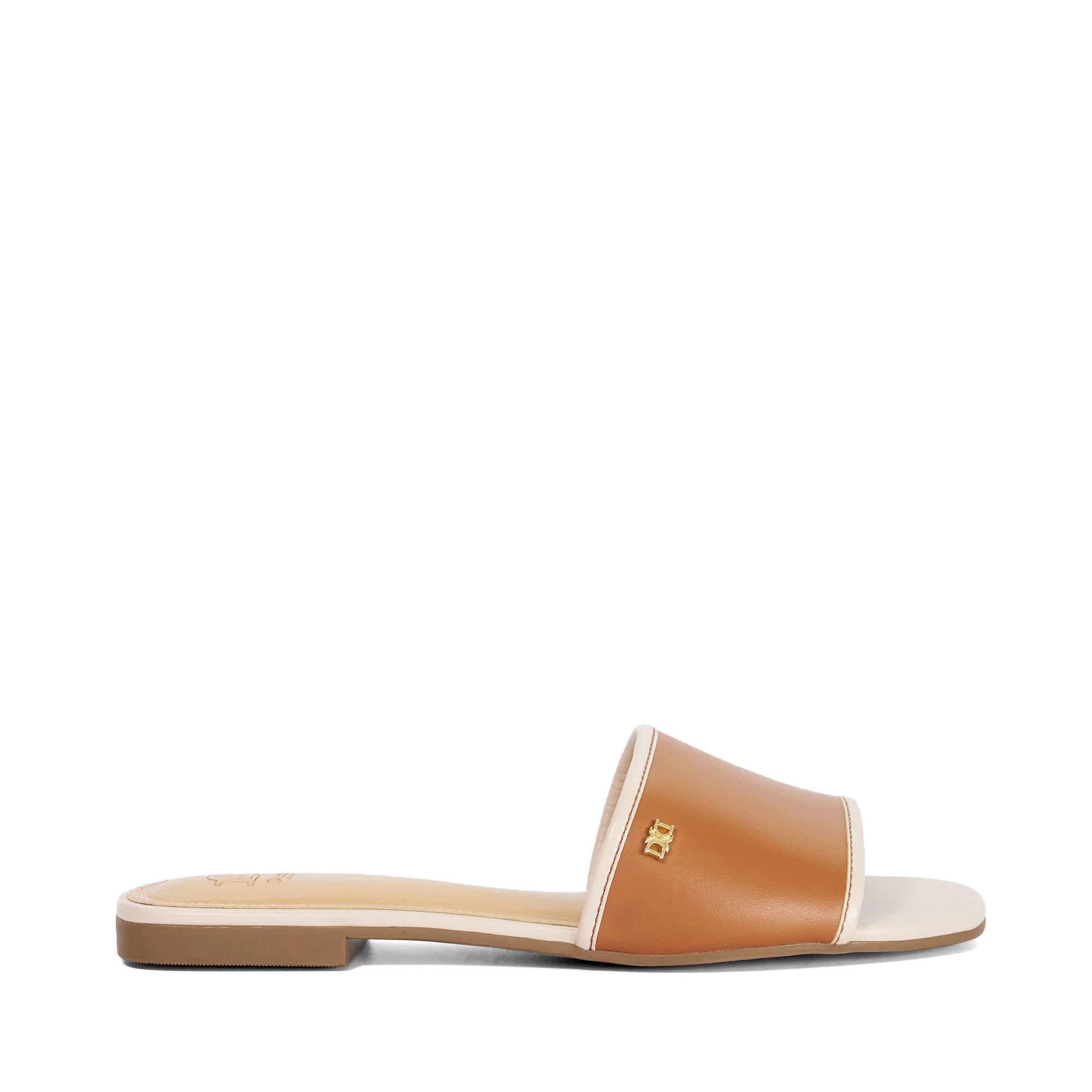 Tan - Dune London - Women's Laras Flat Sandals - 1