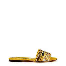 Dolce and Gabbana DG Logo Sandal Ld42