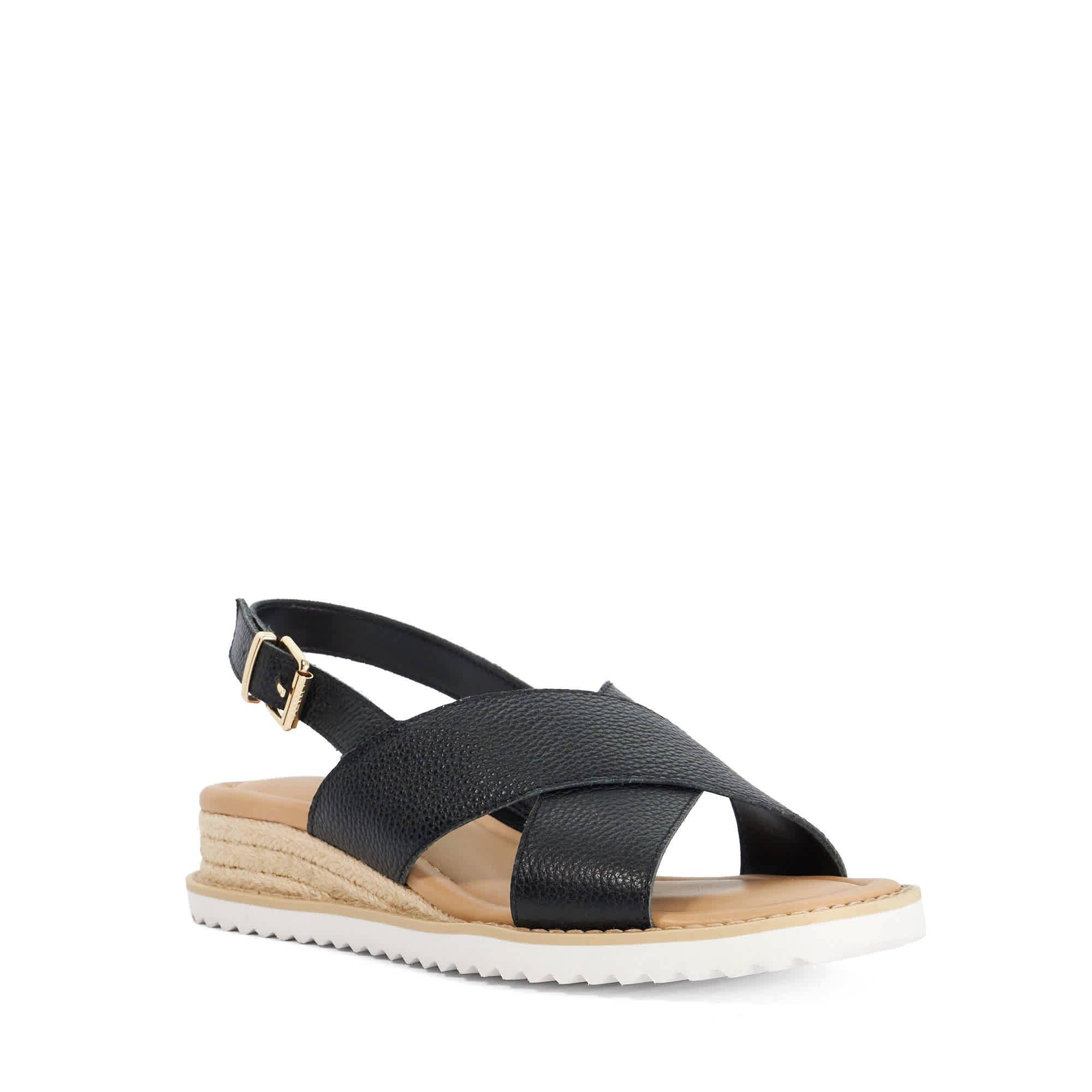 Black - Dune London - Women's Lemesos Flat Sandals - 2
