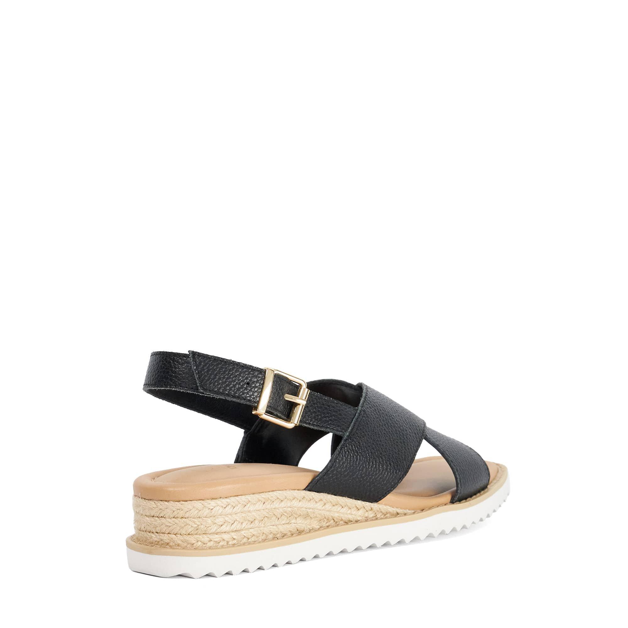 Black - Dune London - Women's Lemesos Flat Sandals - 3