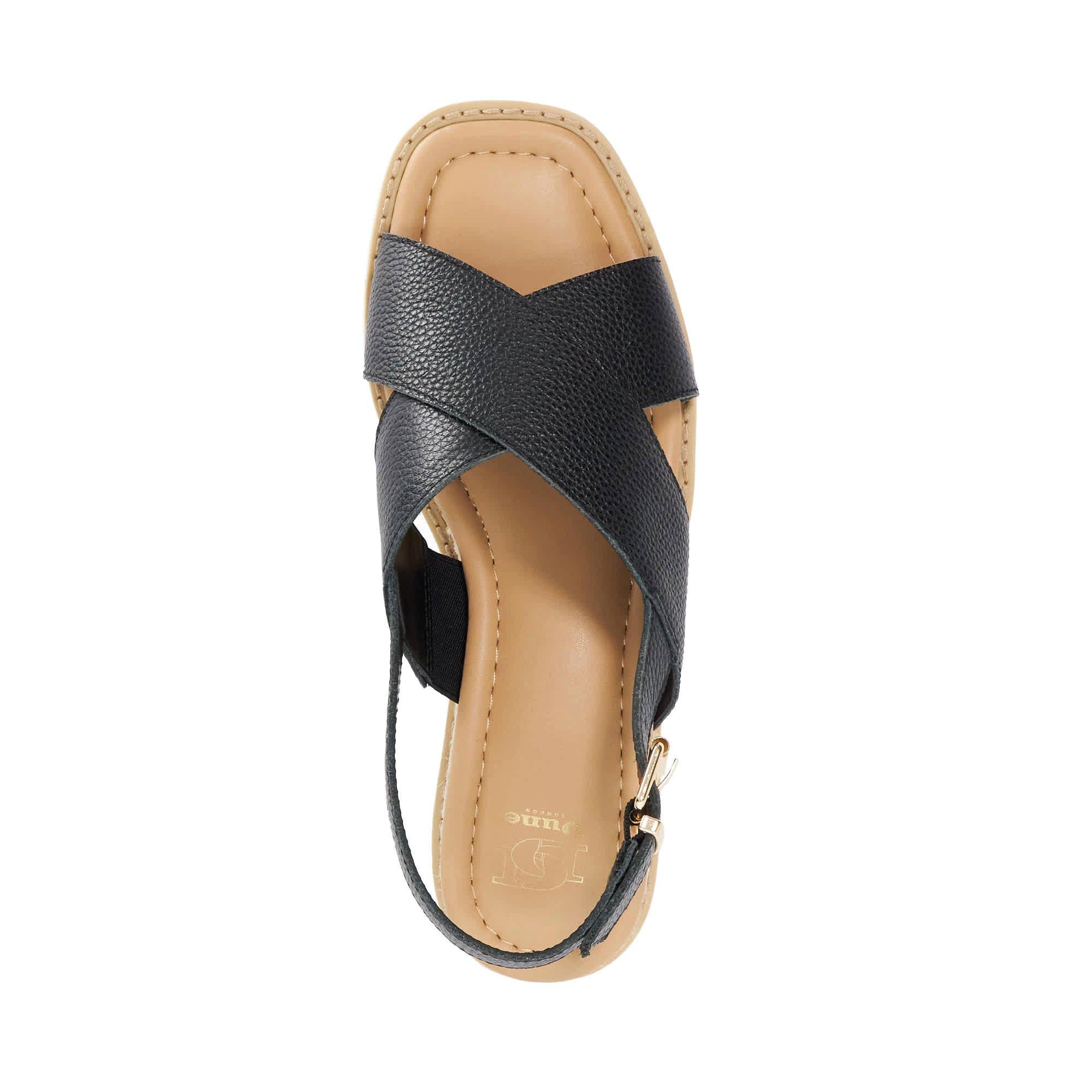 Black - Dune London - Women's Lemesos Flat Sandals - 4