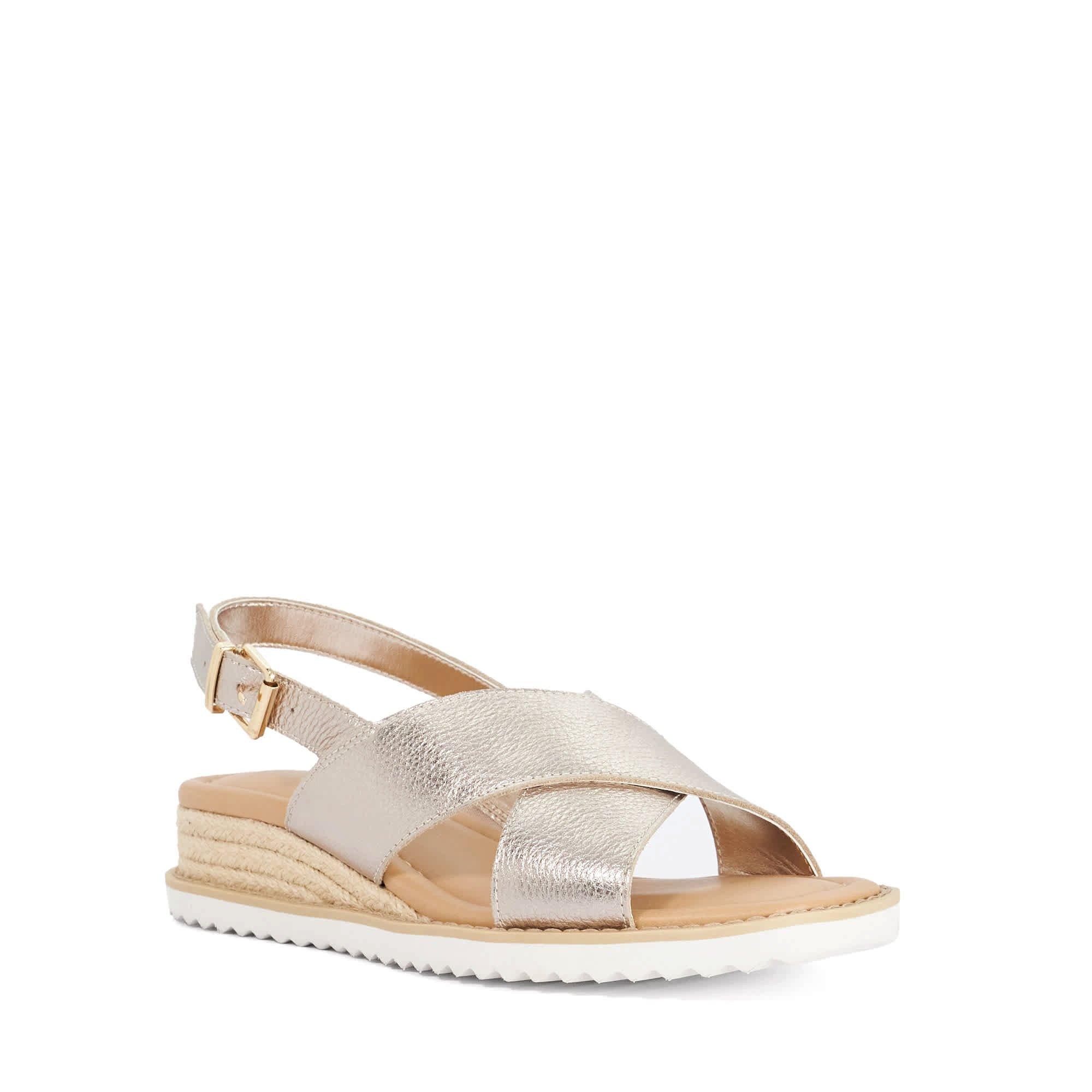 Gold - Dune London - Women's Lemesos Flat Sandals - 2