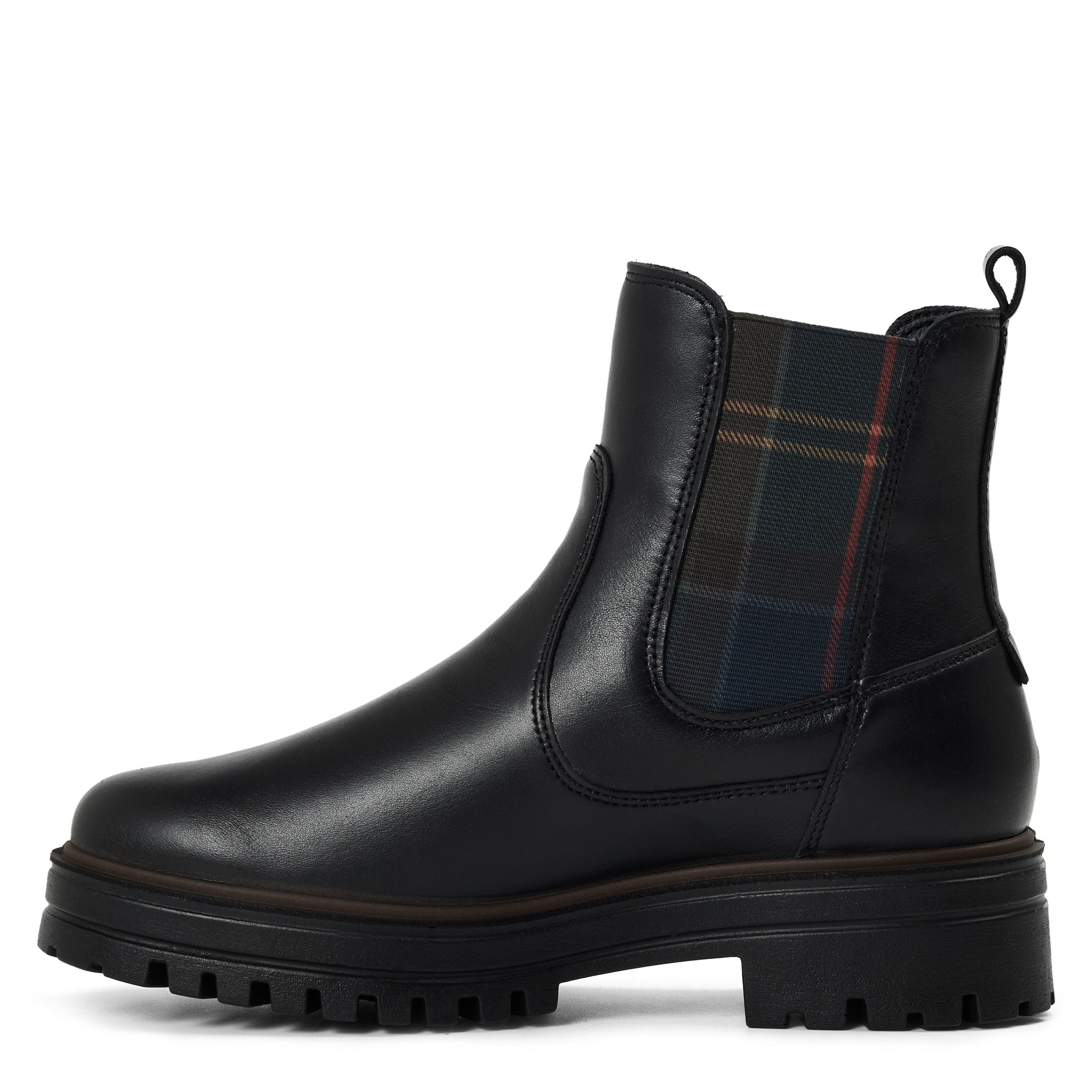 Black - Barbour - Women's Amberley Leather Chelsea Boots - 2