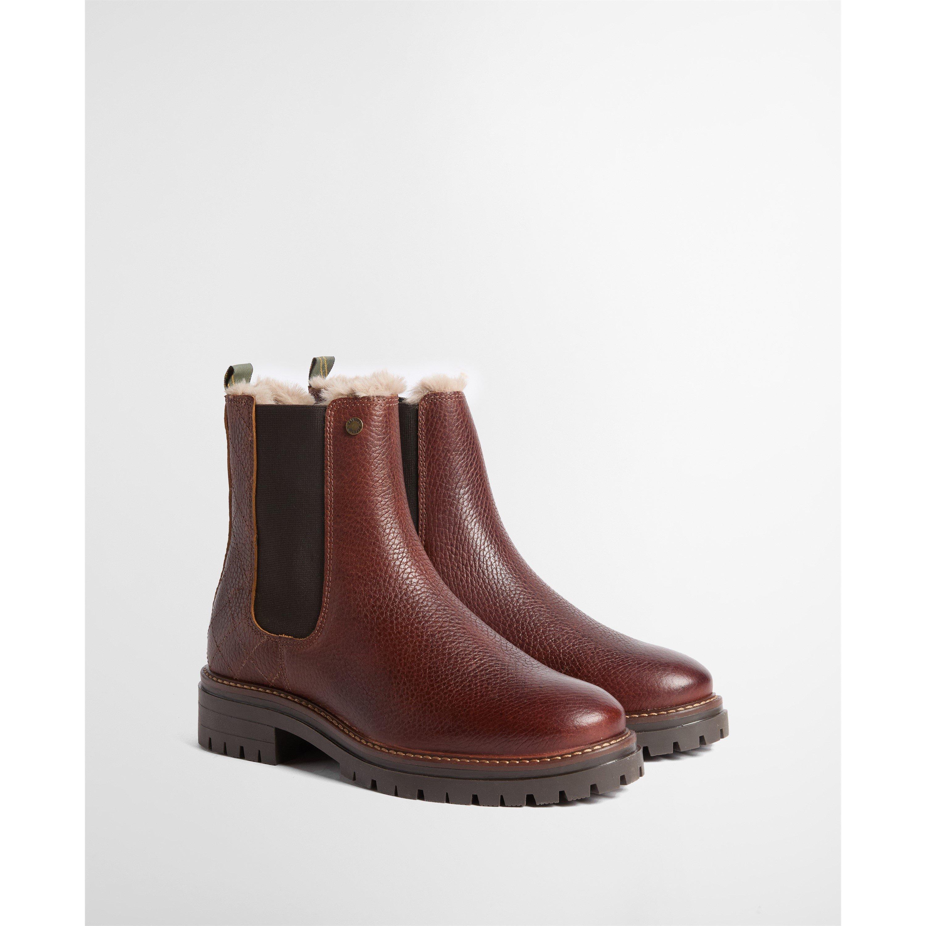 Brown - Barbour - B.Li Evie Faux Fur Ld64 - 2