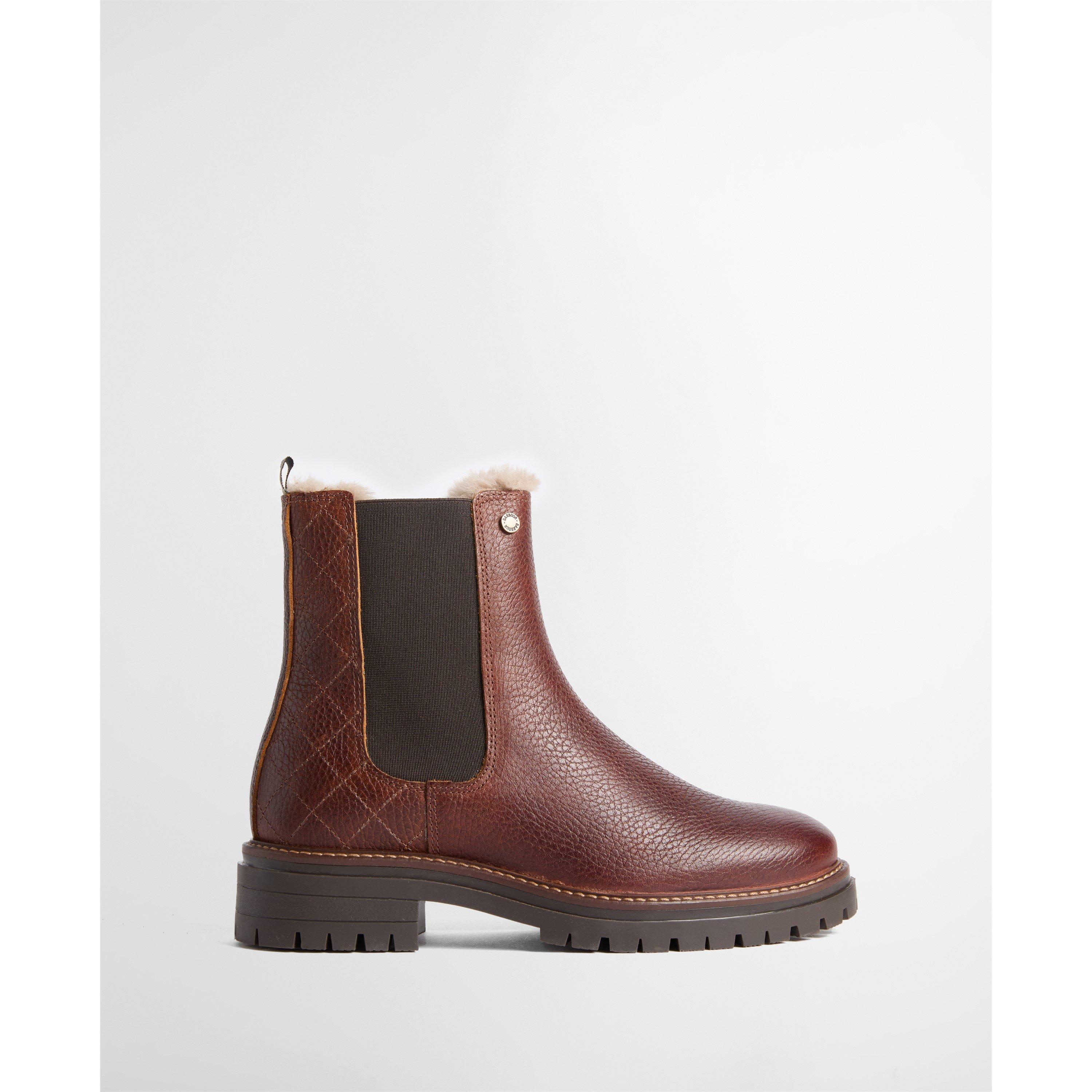 Brown - Barbour - B.Li Evie Faux Fur Ld64 - 1