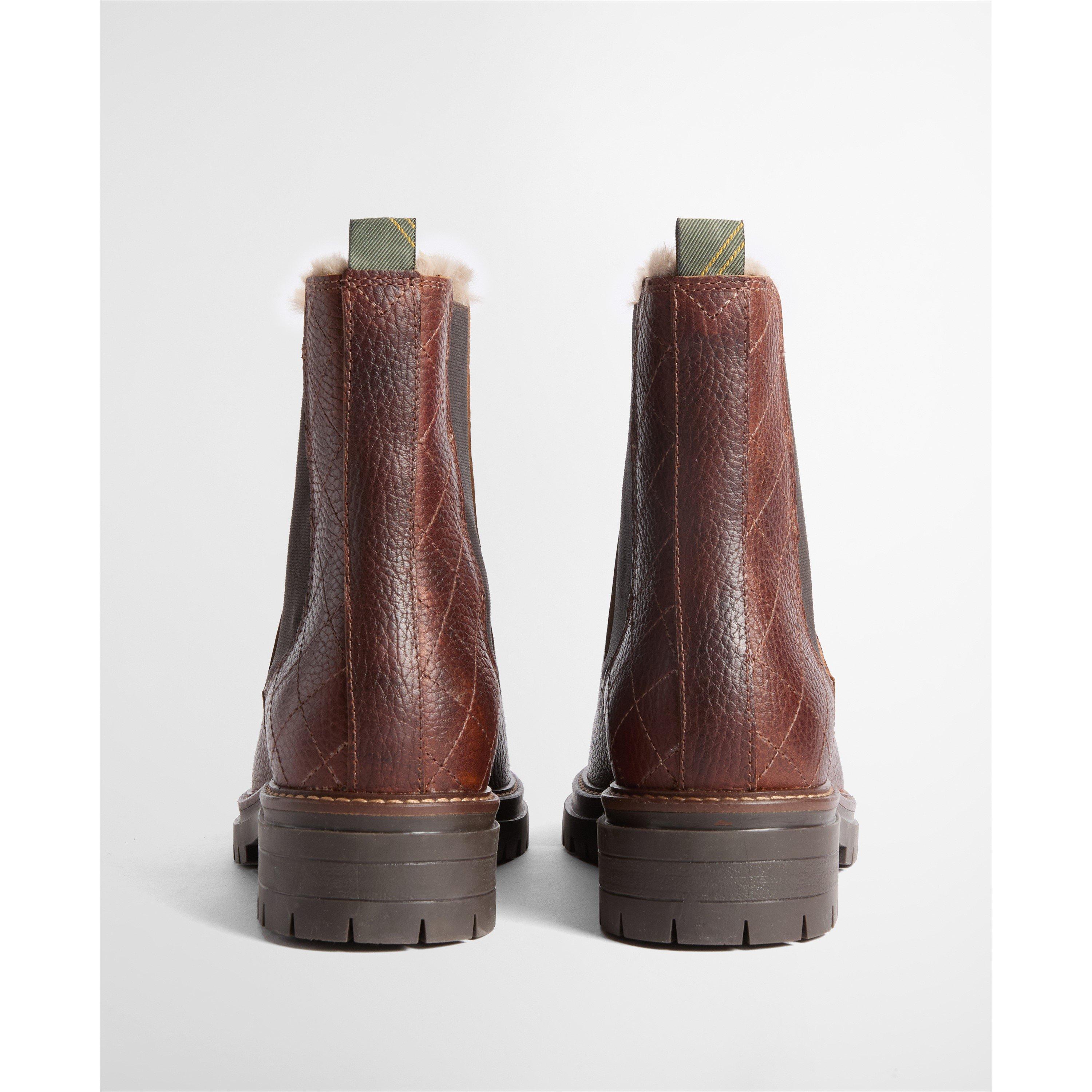 Brown - Barbour - B.Li Evie Faux Fur Ld64 - 3