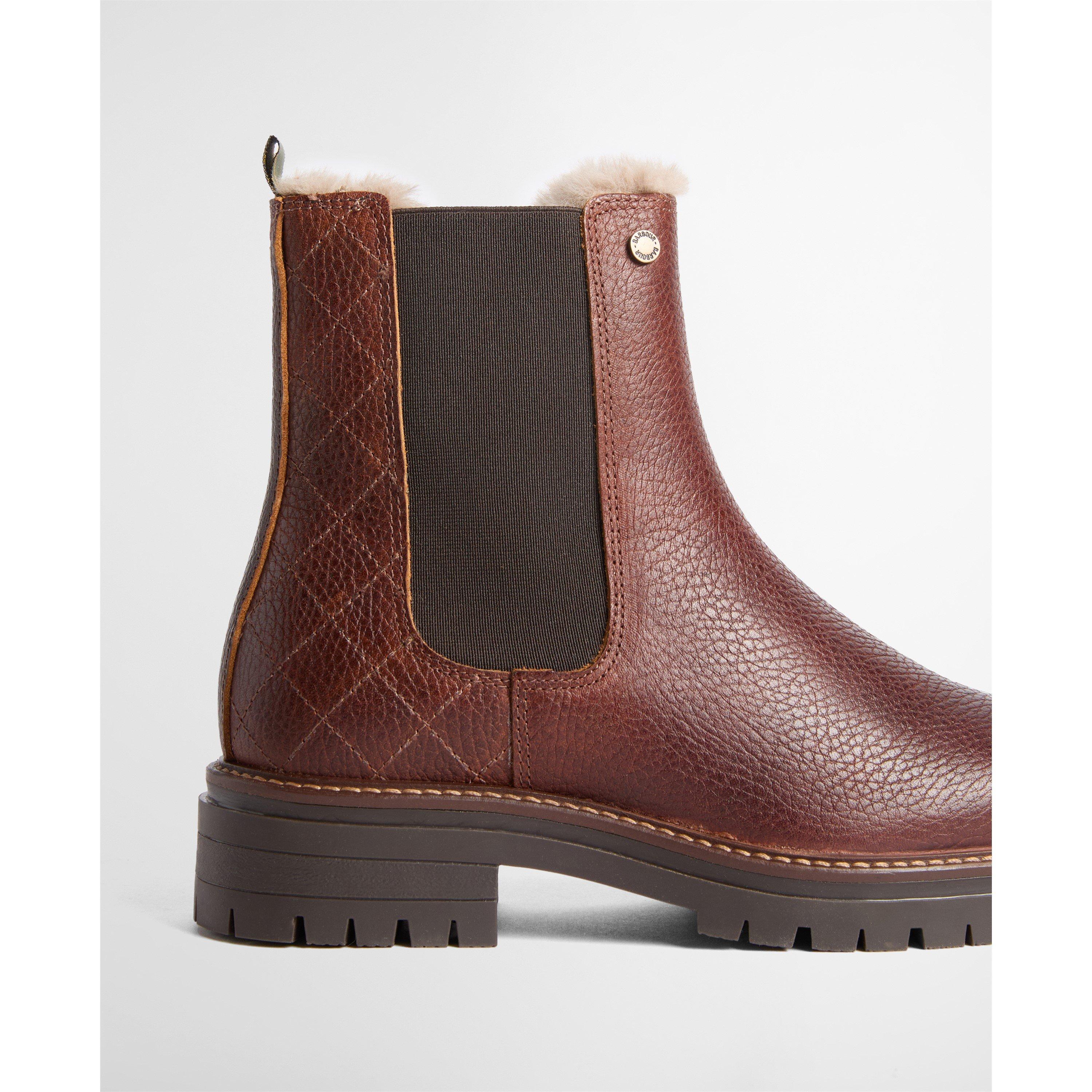 Brown - Barbour - B.Li Evie Faux Fur Ld64 - 5