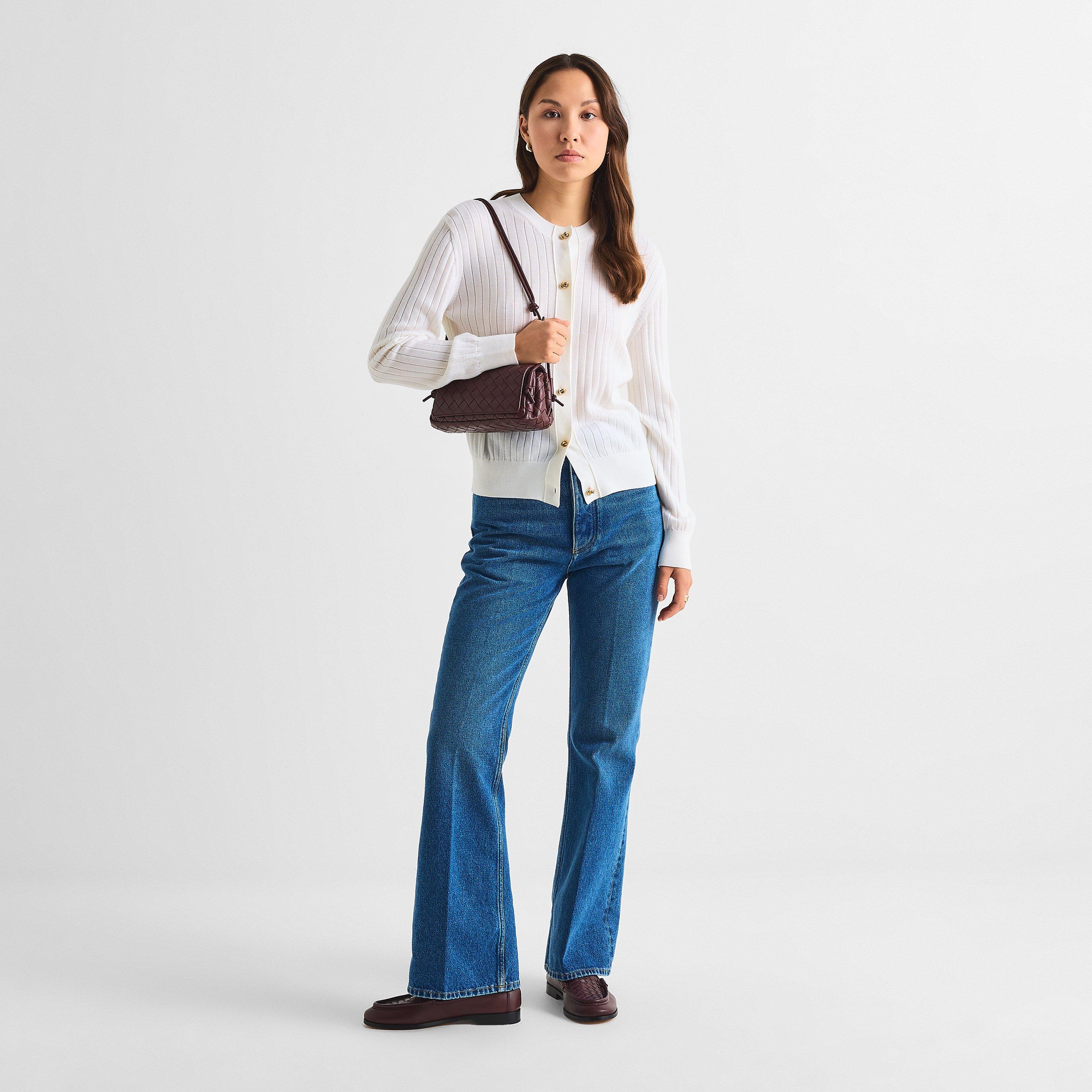 Deep Mahogany - Bottega Veneta - Women's Sveglia Leather Loafers - 6