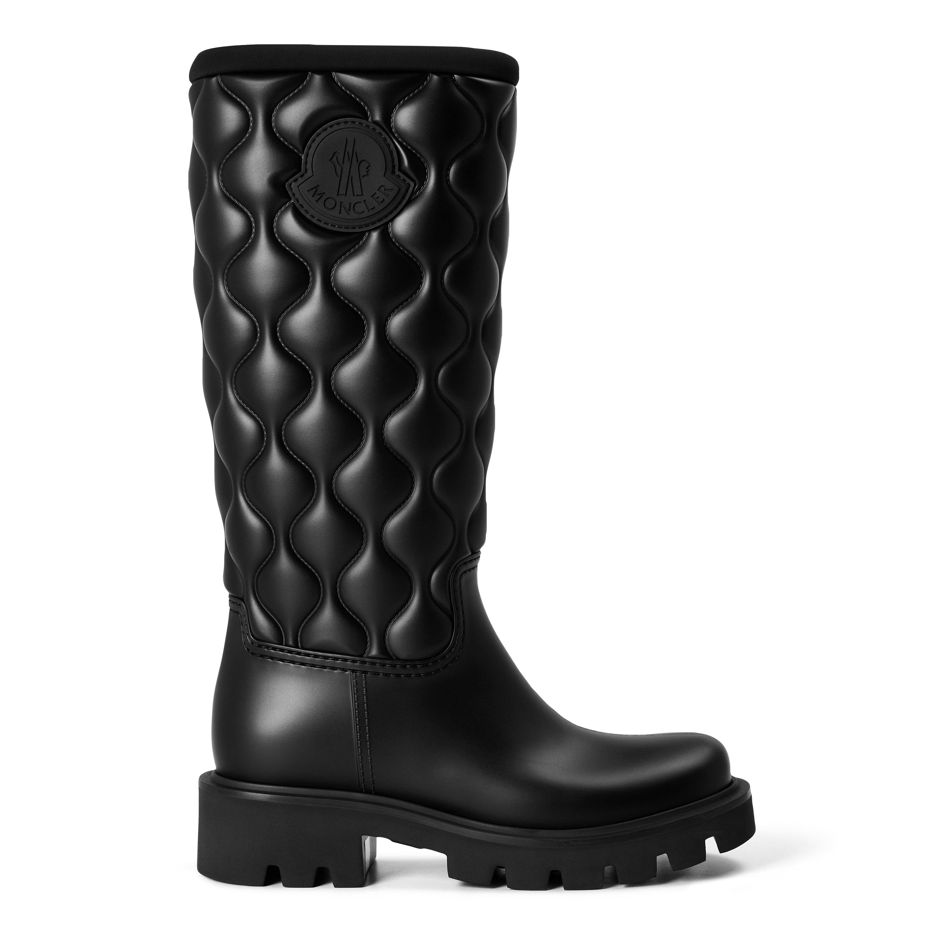 Black 999 - Moncler - Moncler Logo Boots Ld63 - 1
