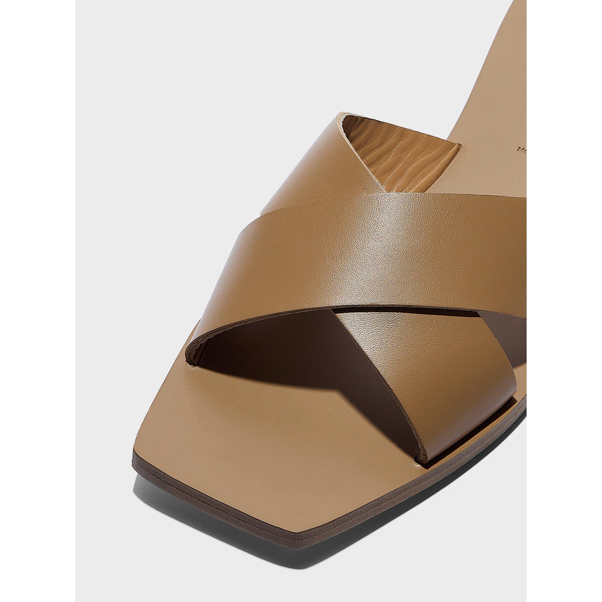Hazelnut - Aeyde - Women's Faye Flat Sandals - 4