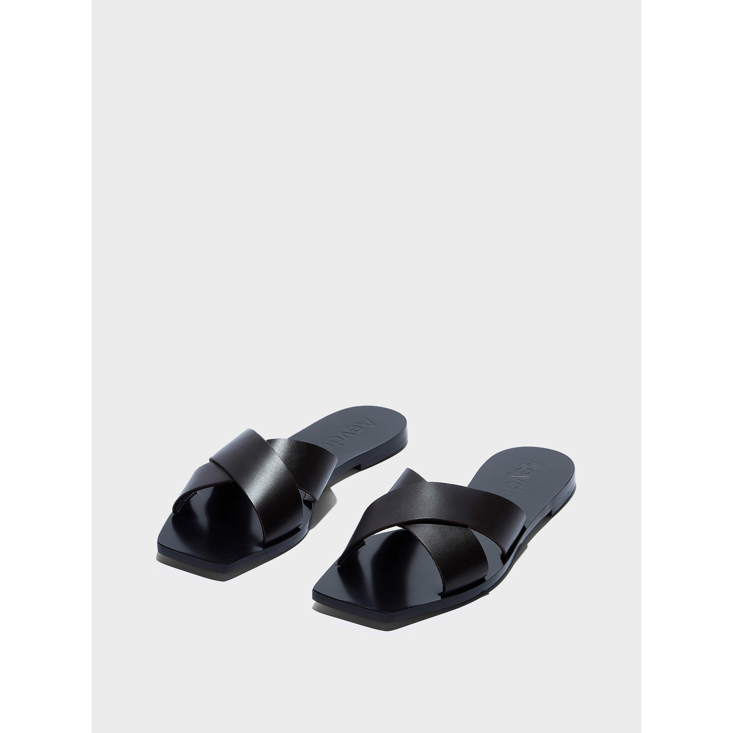 Moka - Aeyde - Women's Faye Flat Sandals - 4