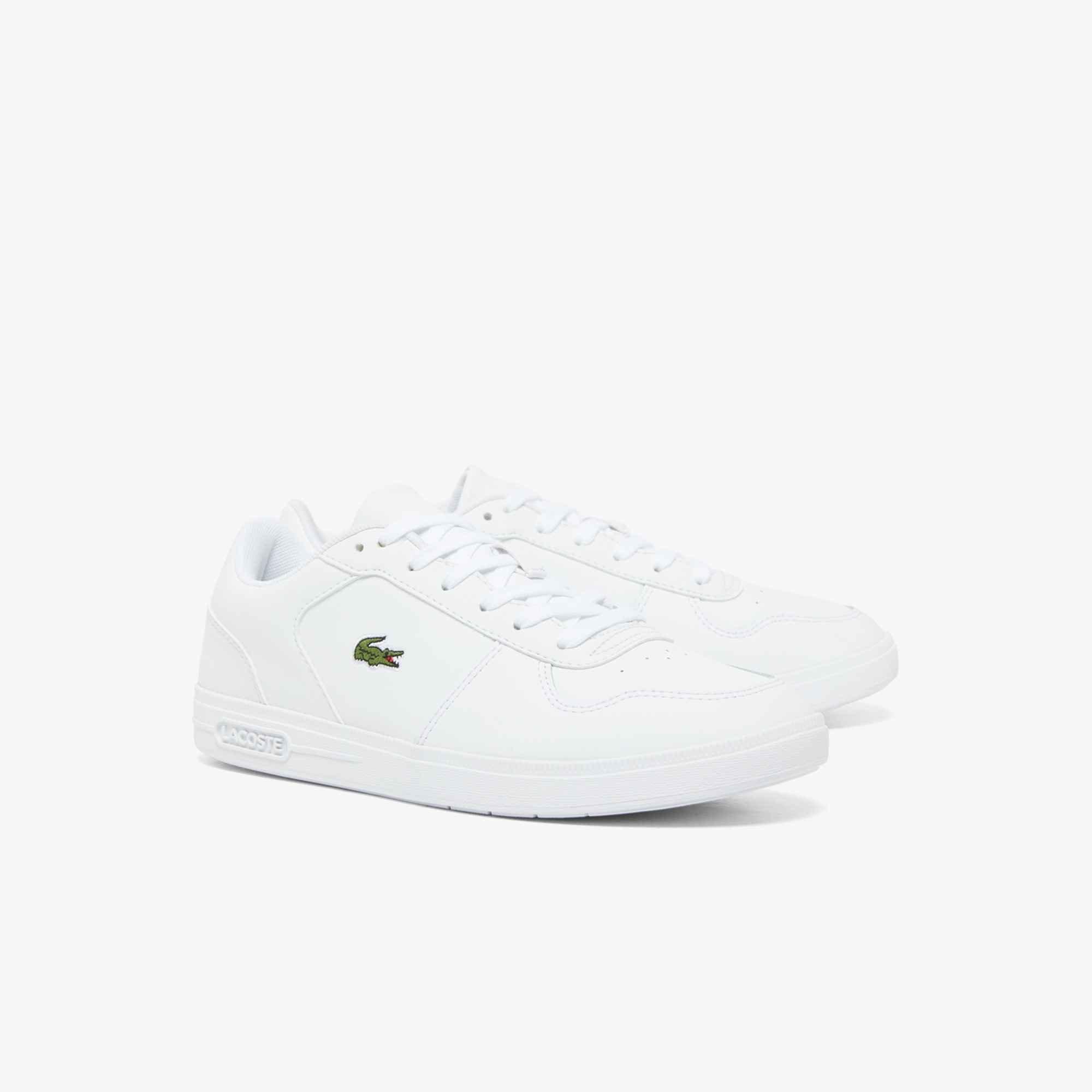 White - Lacoste - Low-Top Trainers - 2