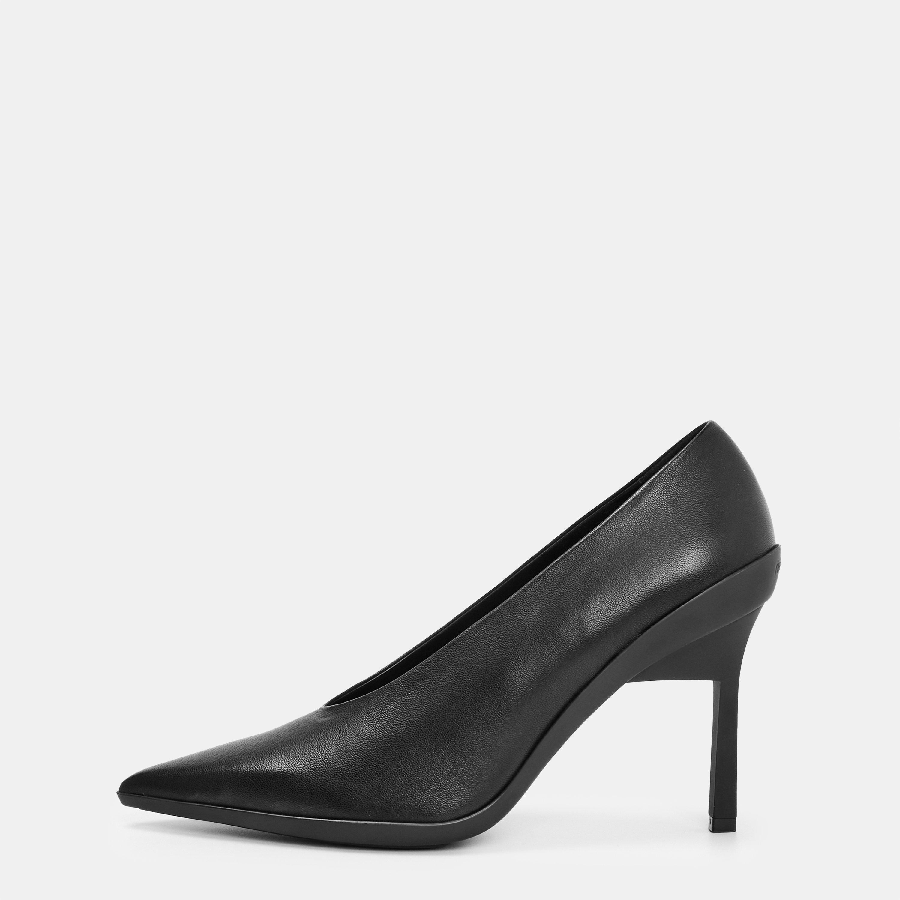Black - Calvin Klein - Women's Wrap Stiletto Court Shoes - 2