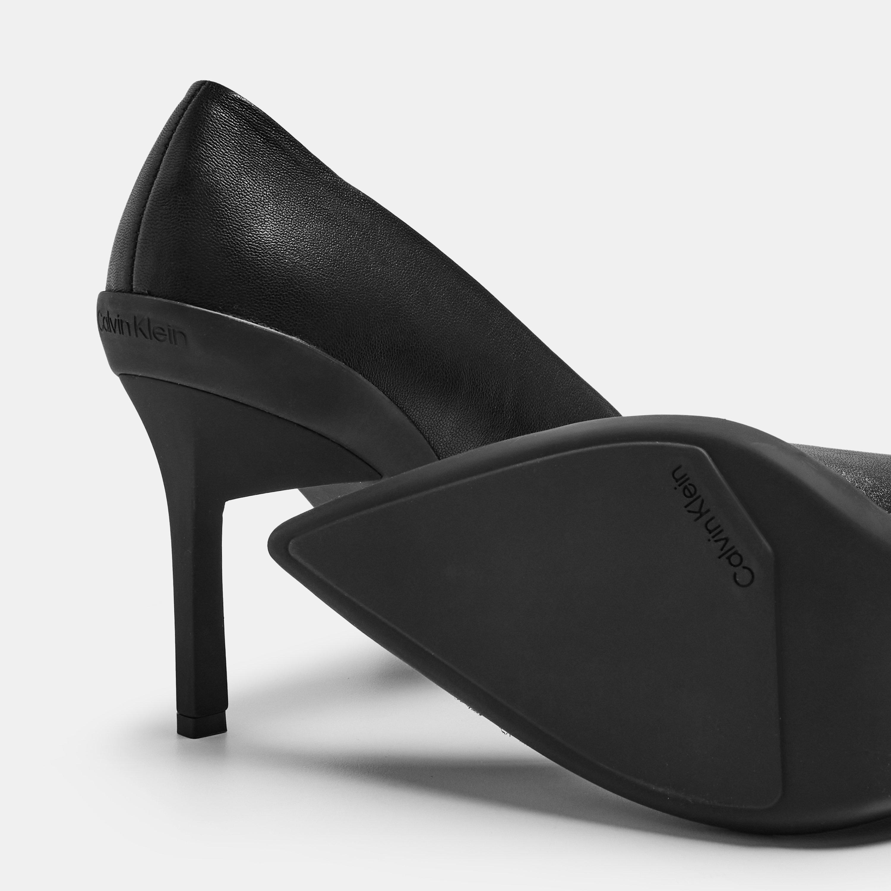 Black - Calvin Klein - Women's Wrap Stiletto Court Shoes - 4