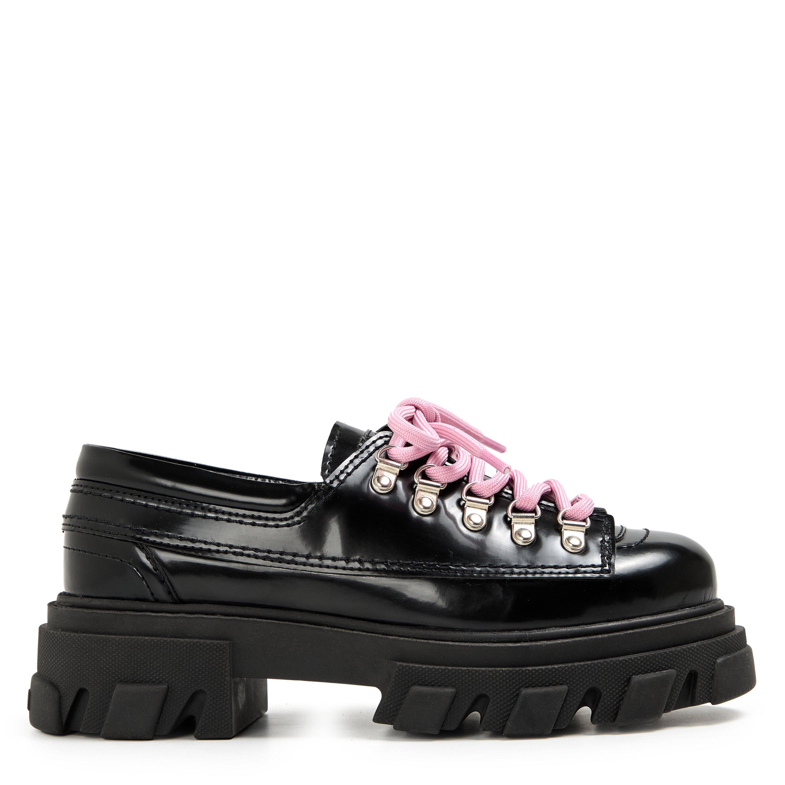 Ganni Women's Collated Derby Latex Slingbacks - Black - Size 3 (36)