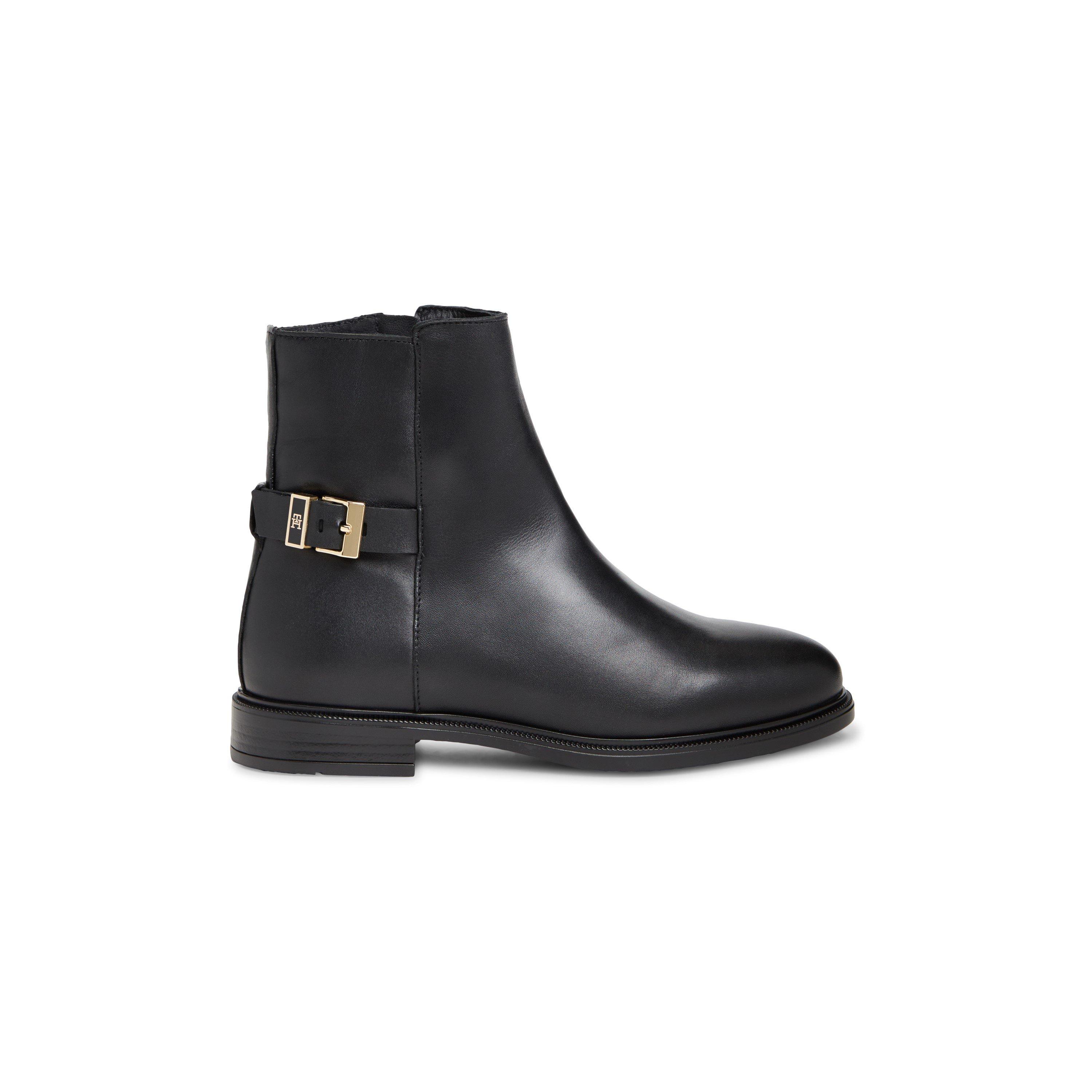 Black - Tommy Hilfiger - Tommy Buckle Ank Bt Ld64 - 6