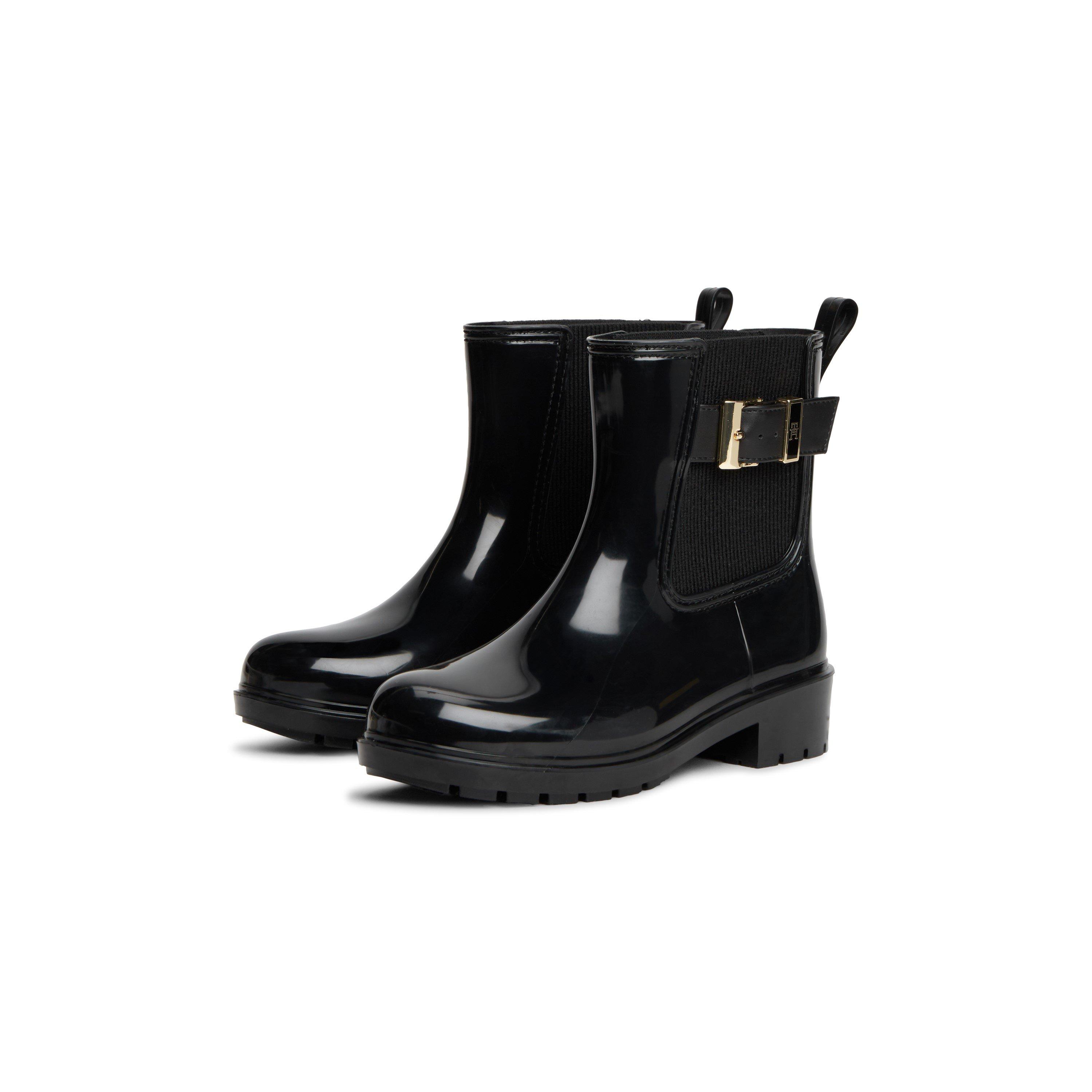 Black - Tommy Hilfiger - Tommy Buckle Rain Bt Ld64 - 2