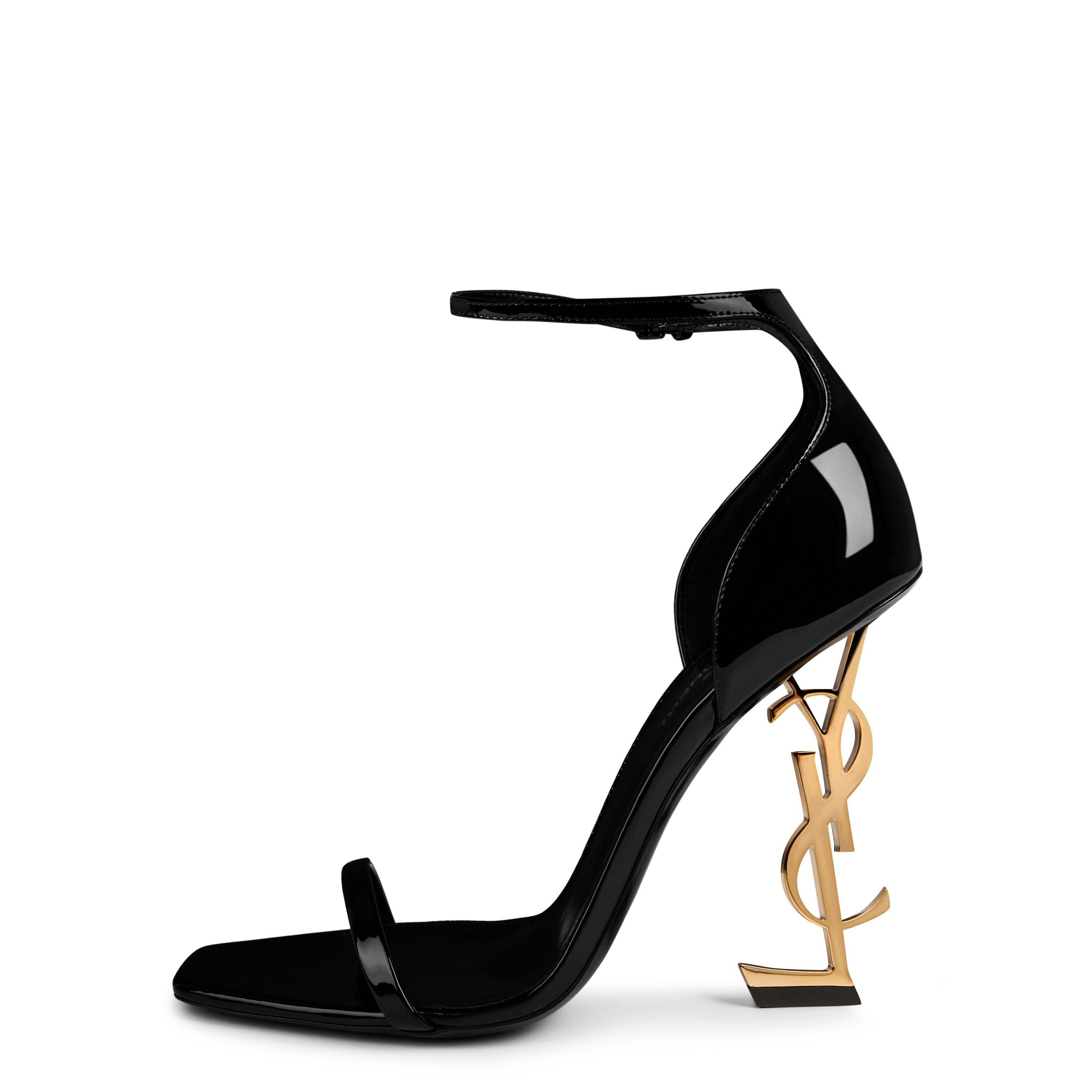 Black/Gold 1000 - Saint Laurent - Opyum 110 Sandals - 4