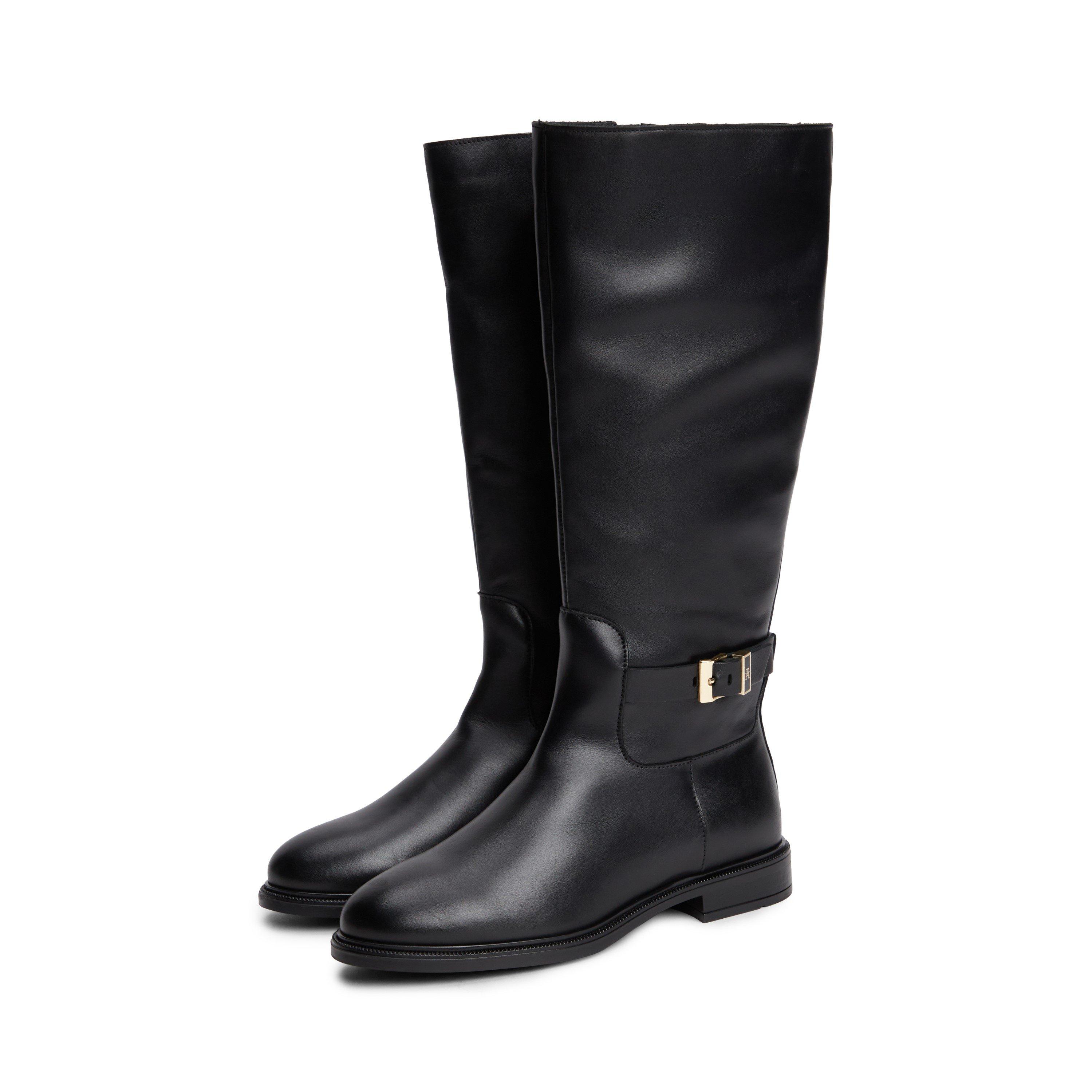 Black - Tommy Hilfiger - Tommy Buckle Knee Bt Ld64 - 2