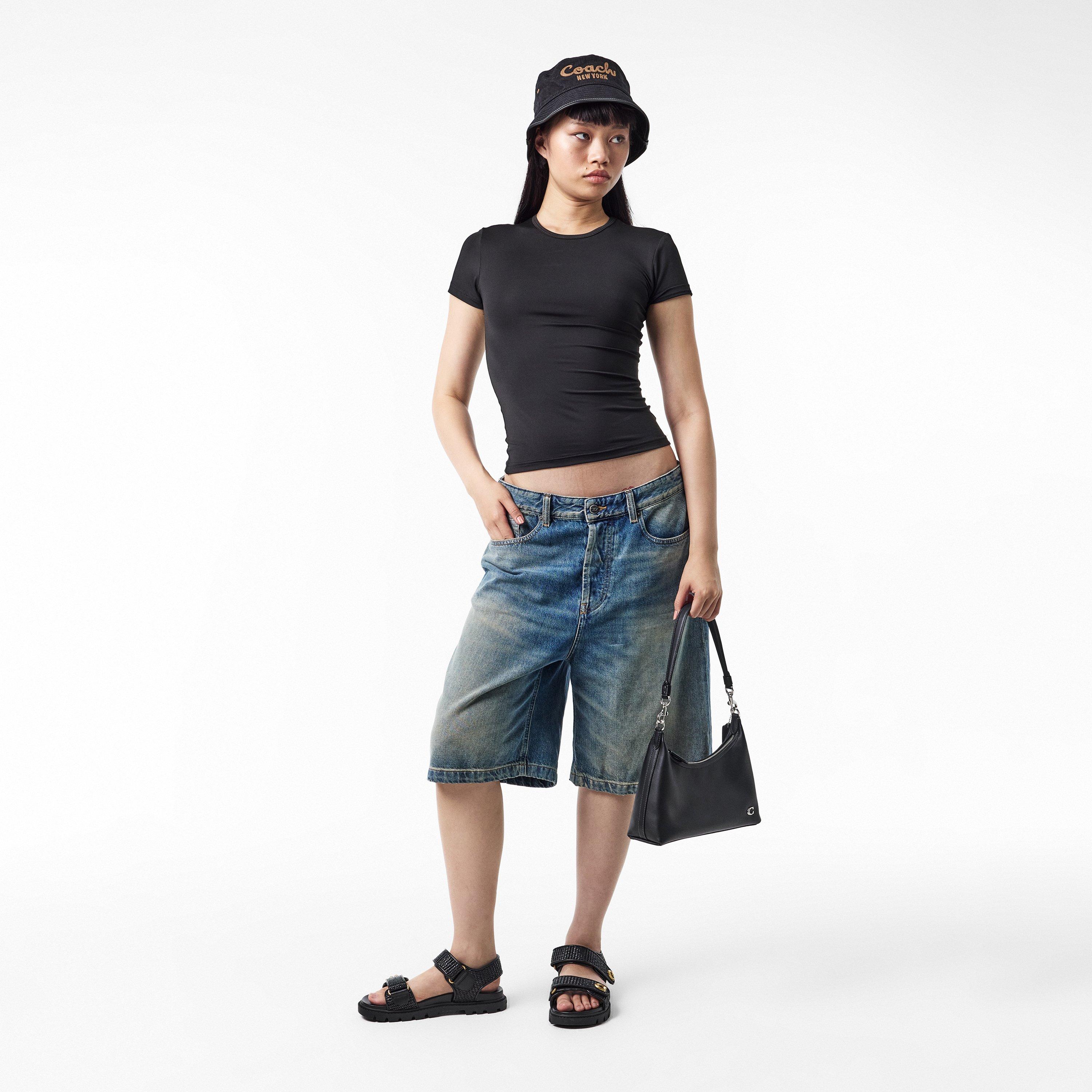 Black Straw - Coach - Brynn Sandals - 5