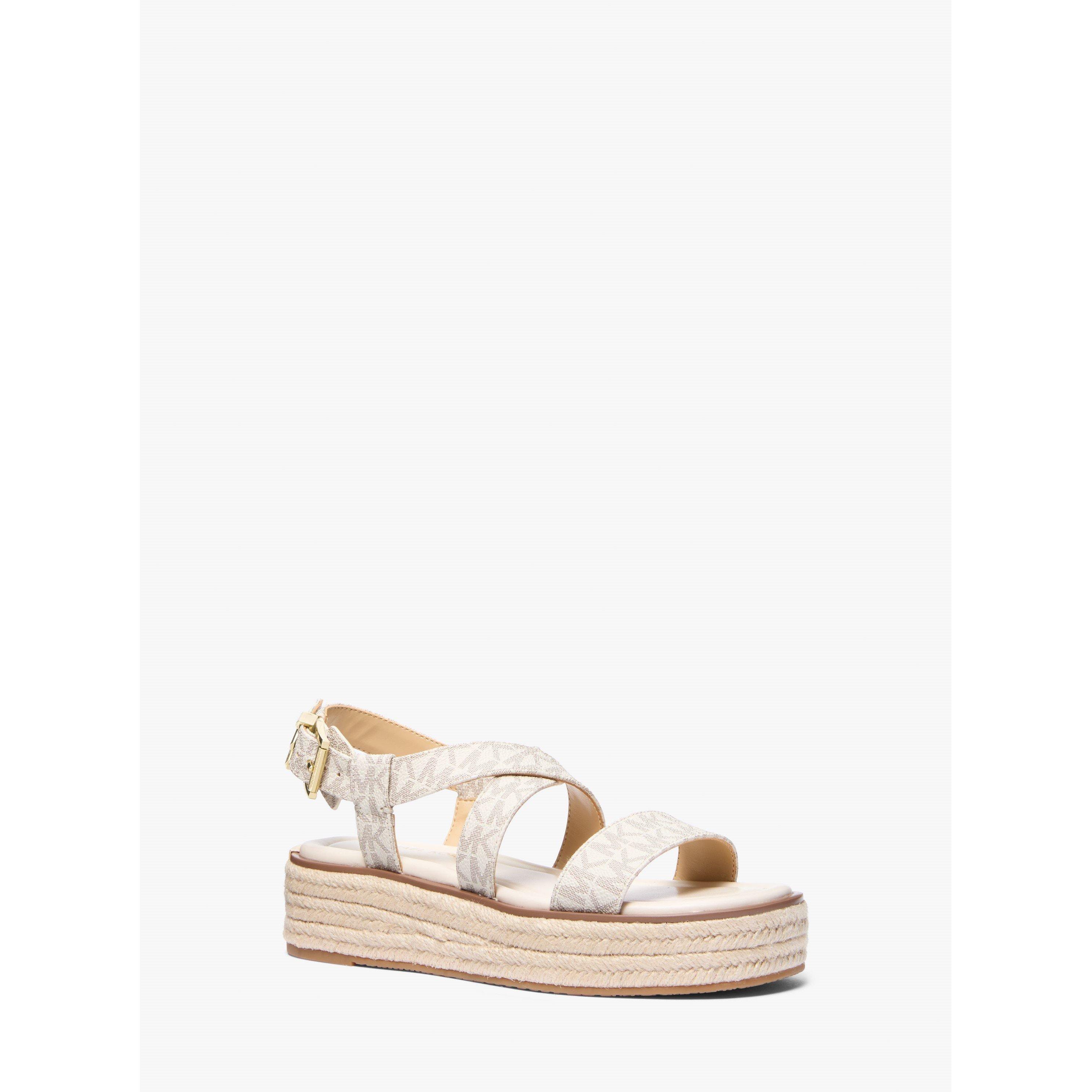 Vanilla - MICHAEL Michael Kors - Women's Lynn Espadrille Sandals - 1