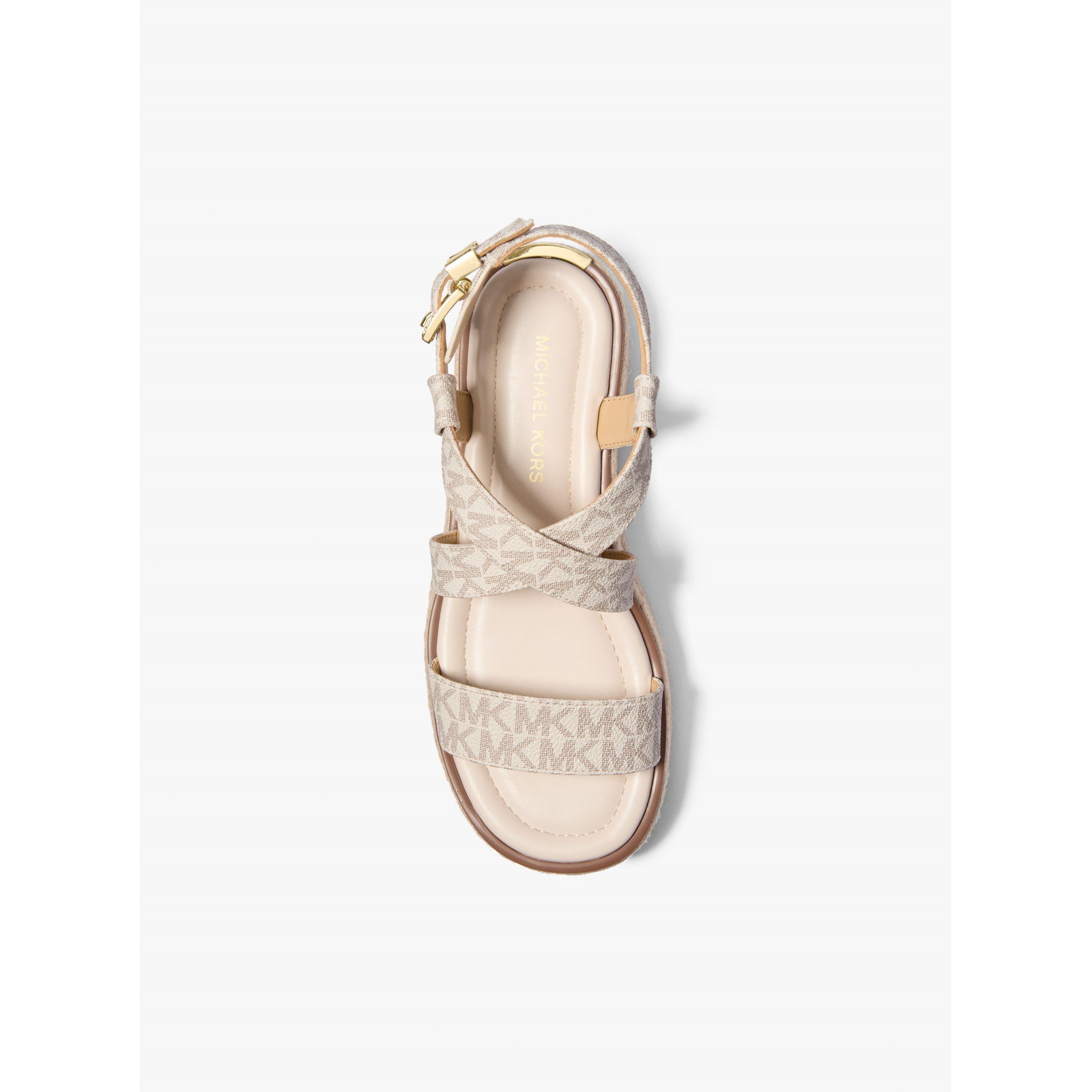 Vanilla - MICHAEL Michael Kors - Women's Lynn Espadrille Sandals - 4