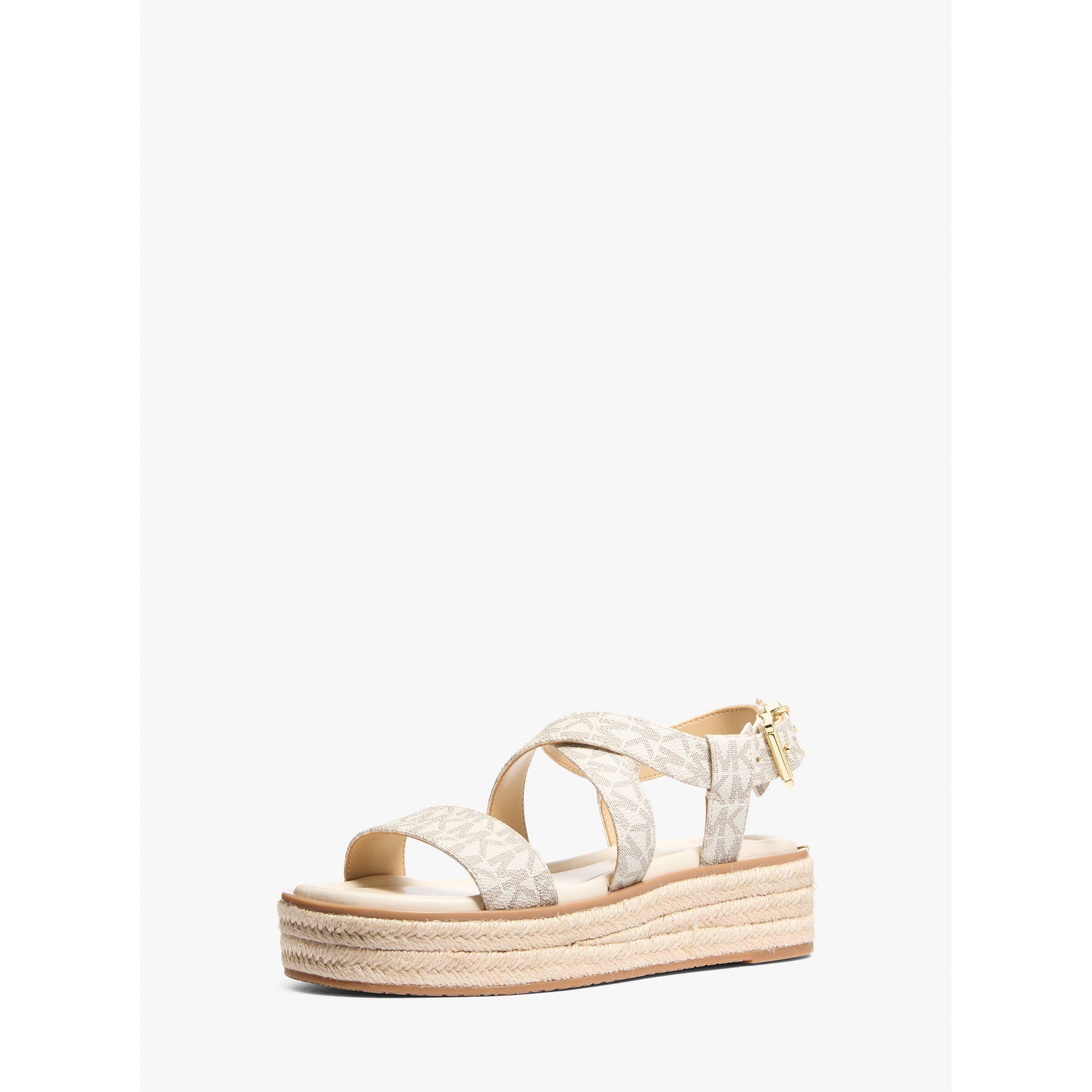 Vanilla - MICHAEL Michael Kors - Women's Lynn Espadrille Sandals - 5