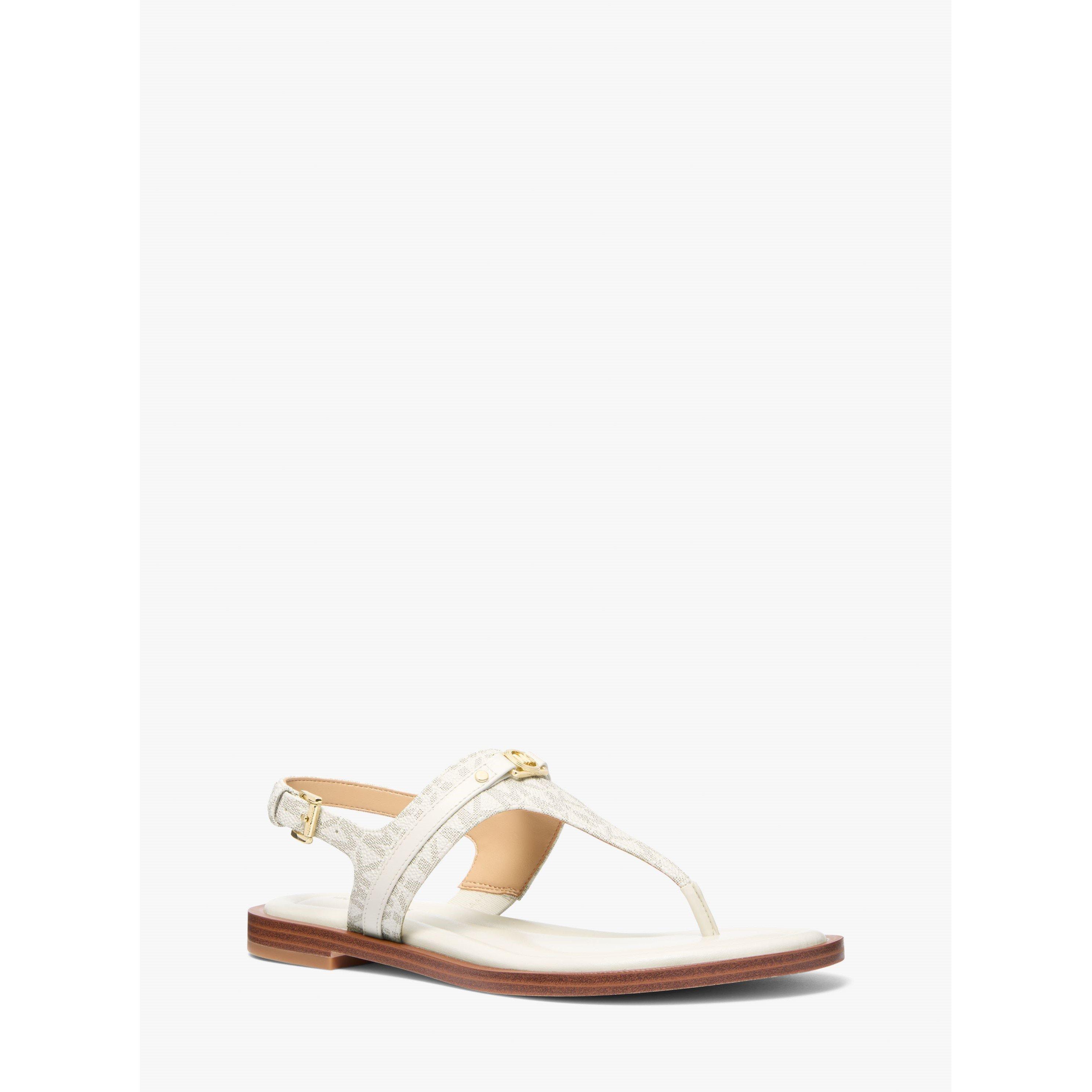 Van/Cream - MICHAEL Michael Kors - Women's Mandy Flat Sandals - 1