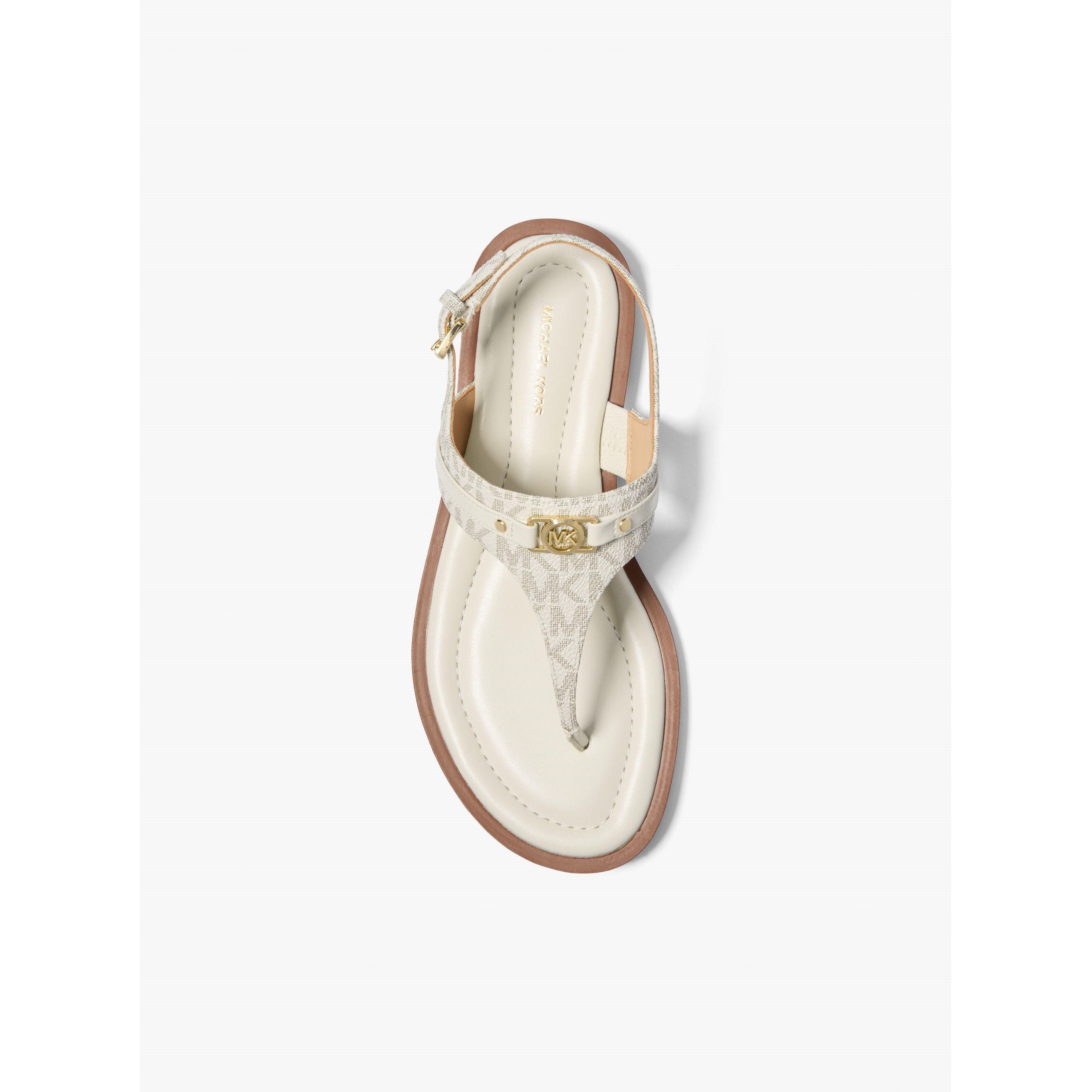 Van/Cream - MICHAEL Michael Kors - Women's Mandy Flat Sandals - 3