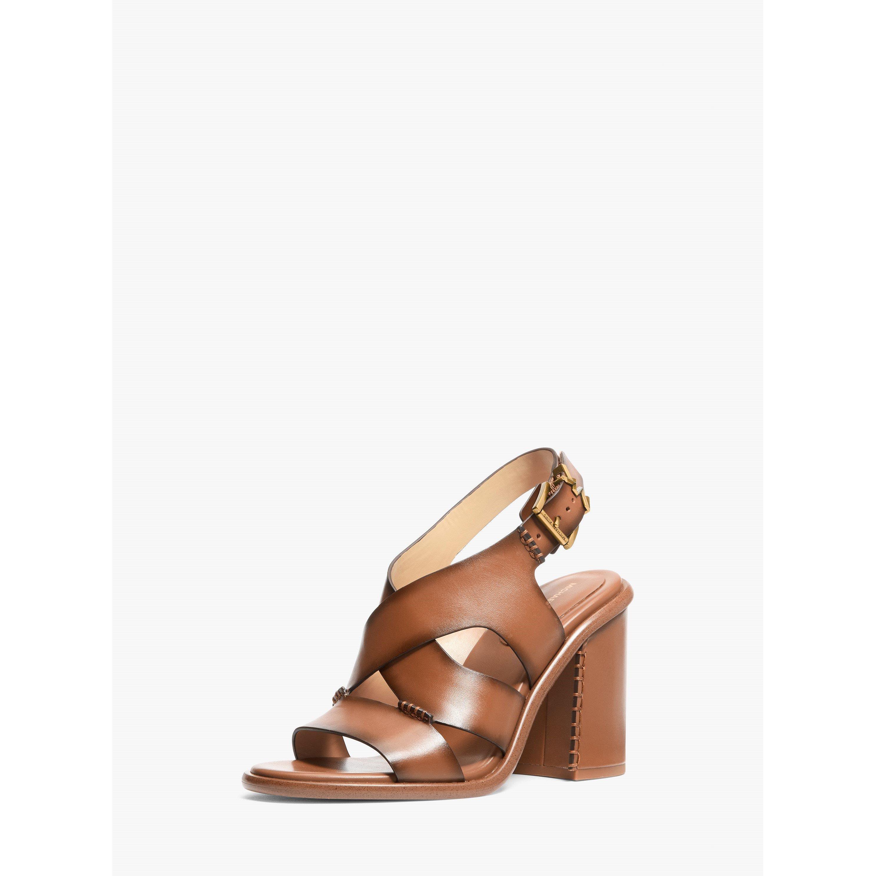 Luggage - MICHAEL Michael Kors - Women's Raven Heeled Sandals - 3