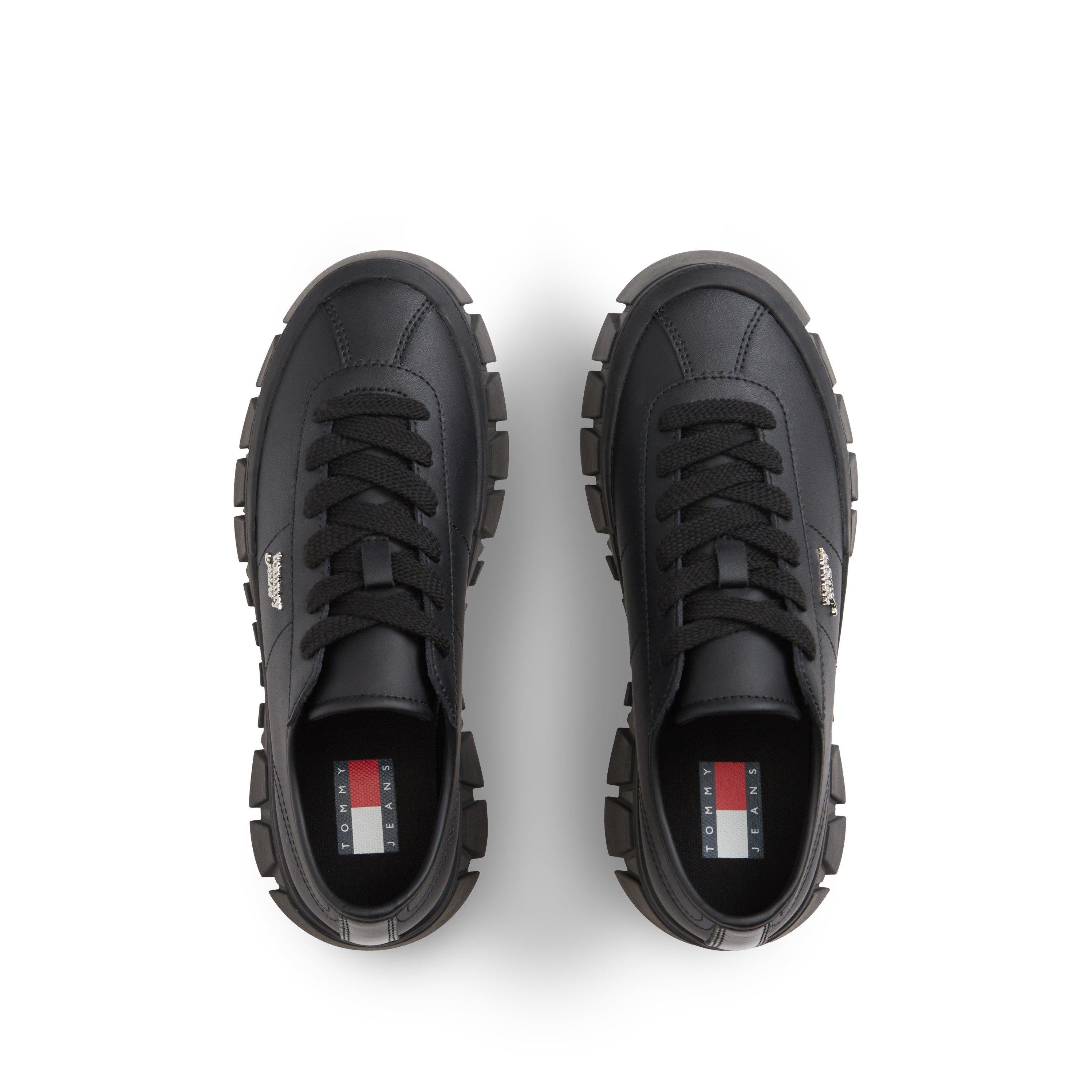 Preto - Tommy Jeans - TJ Platform SNKR Ld64 - 4