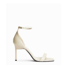 Calvin Klein Leather Stiletto Sandals