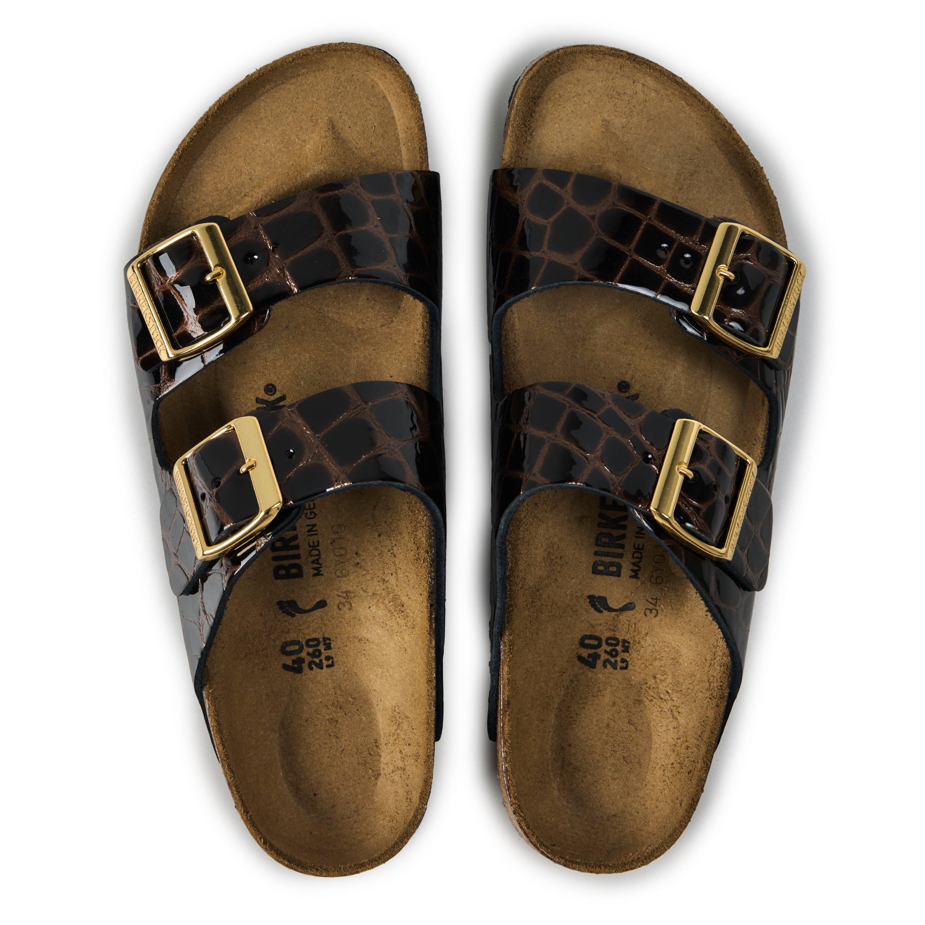Black Croc - Birkenstock - Bstk Arizona Leather Ld63 - 4