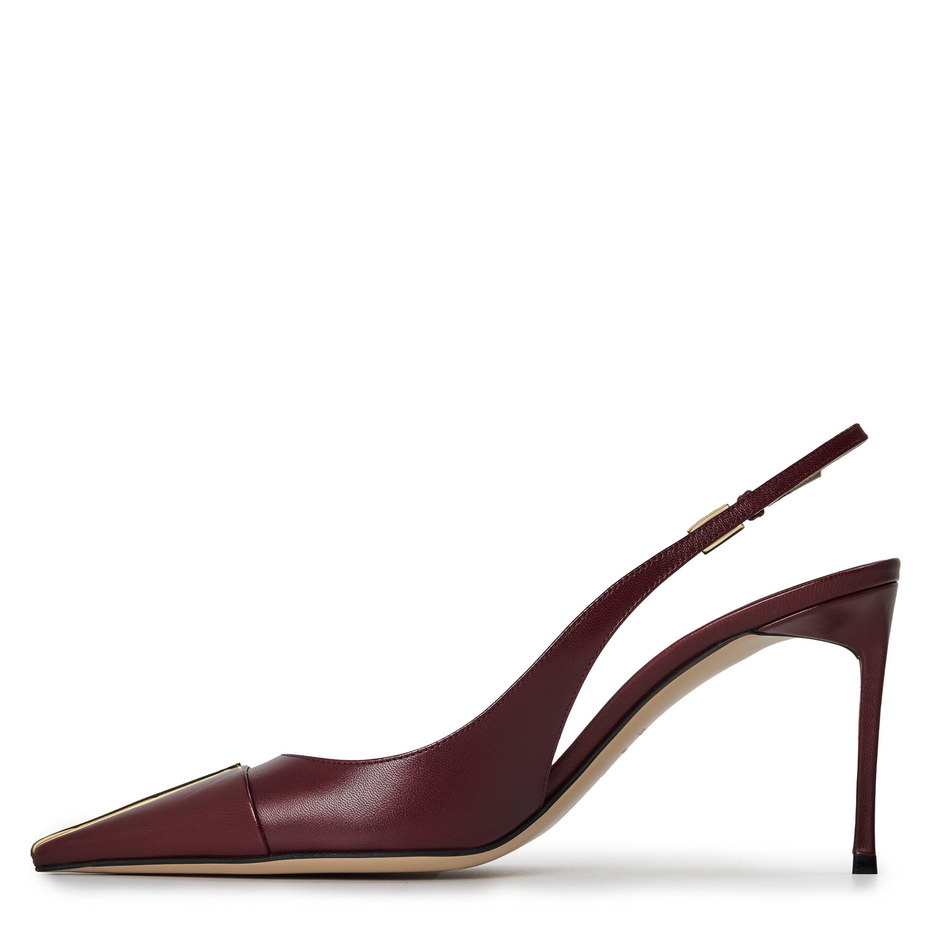 Ruby Red - Tom Ford - TF T Toe Slingbck 85 Ld64 - 2