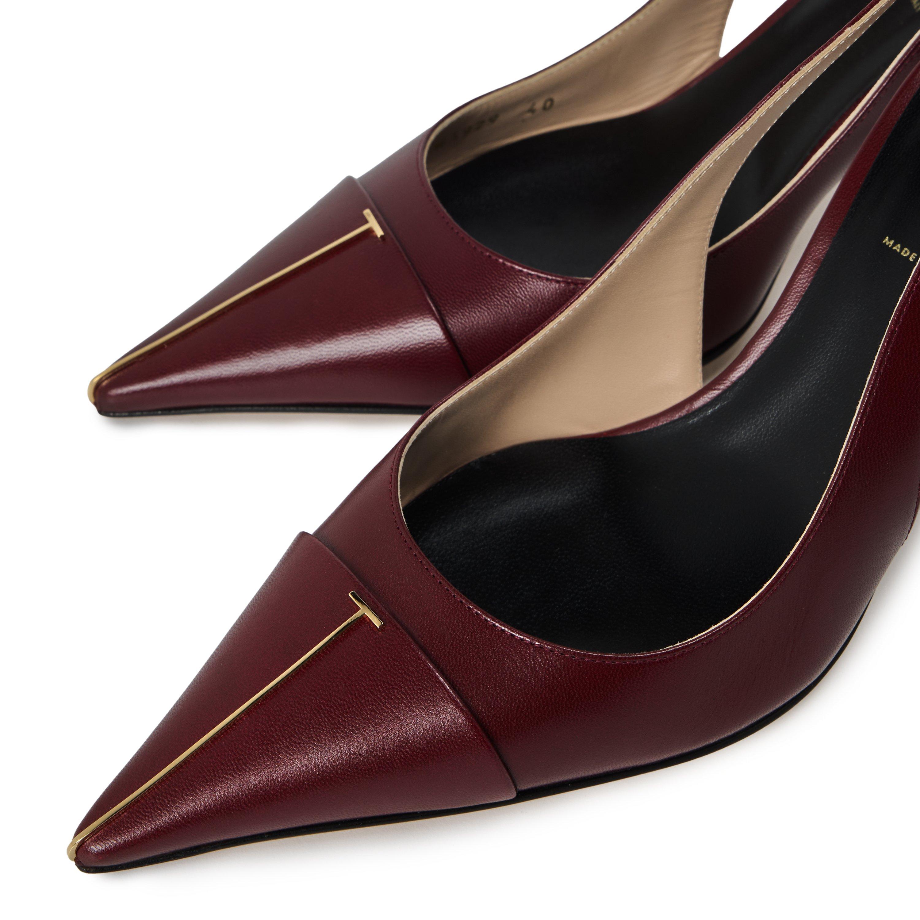 Ruby Red - Tom Ford - TF T Toe Slingbck 85 Ld64 - 3