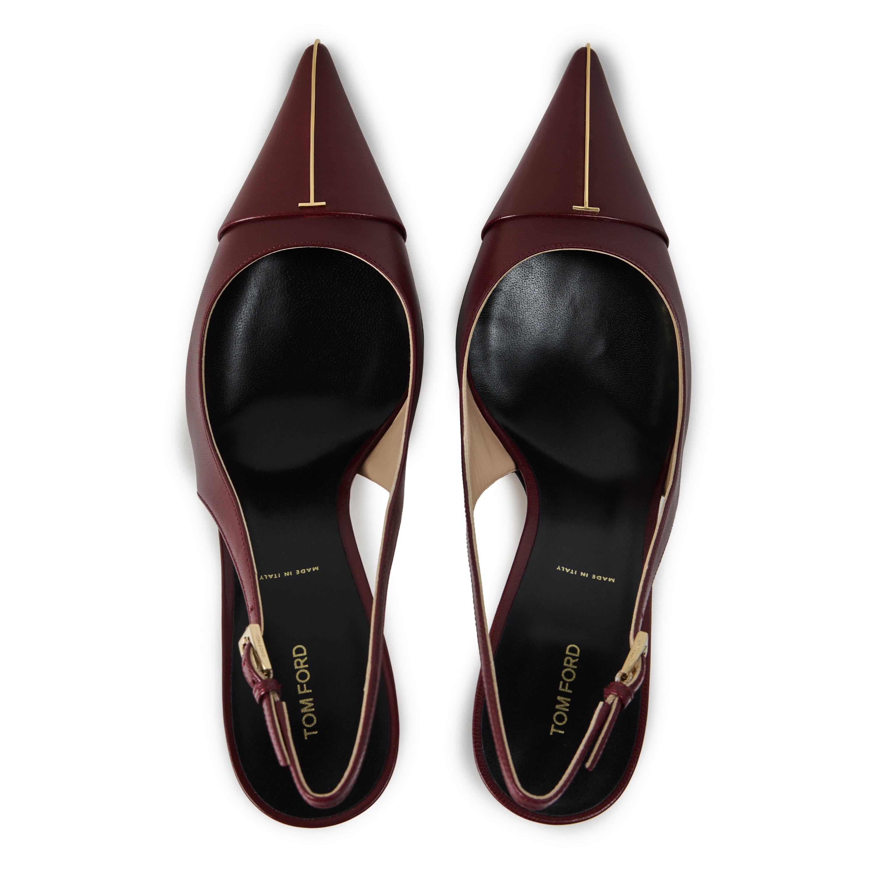 Ruby Red - Tom Ford - TF T Toe Slingbck 85 Ld64 - 4