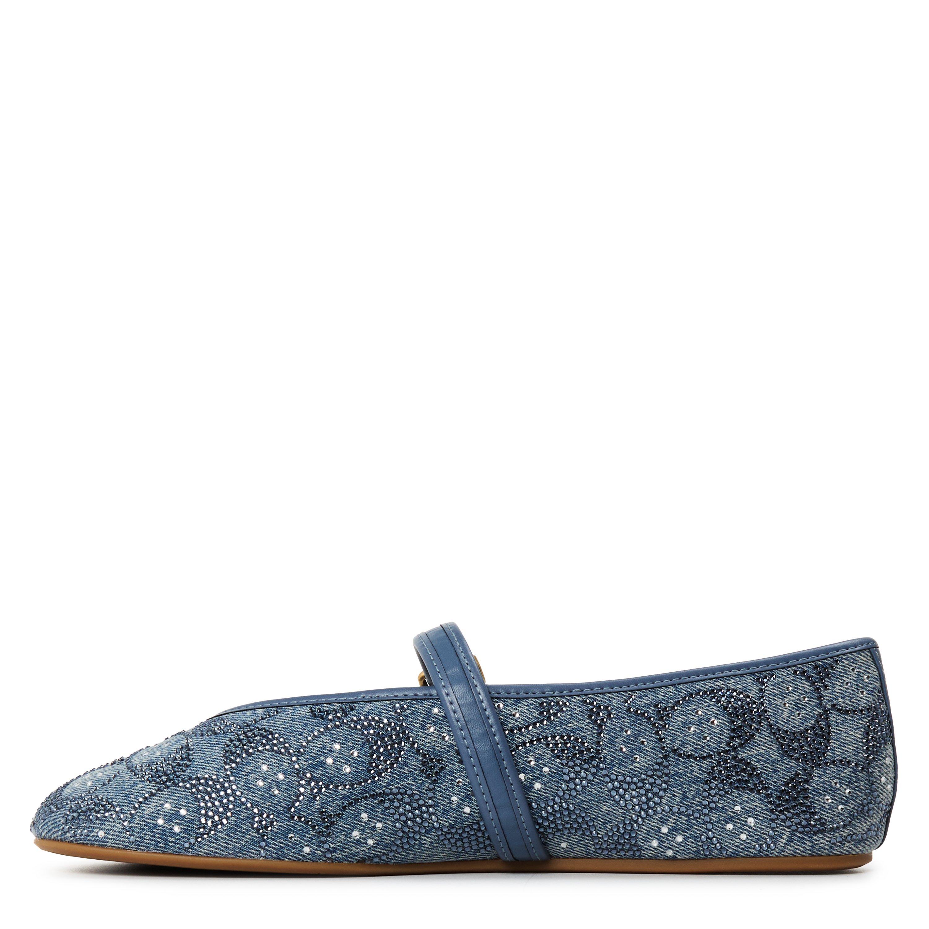 Denim Crystal - Coach - Women's Culpted C MaryJane Ballet Pumps - 2