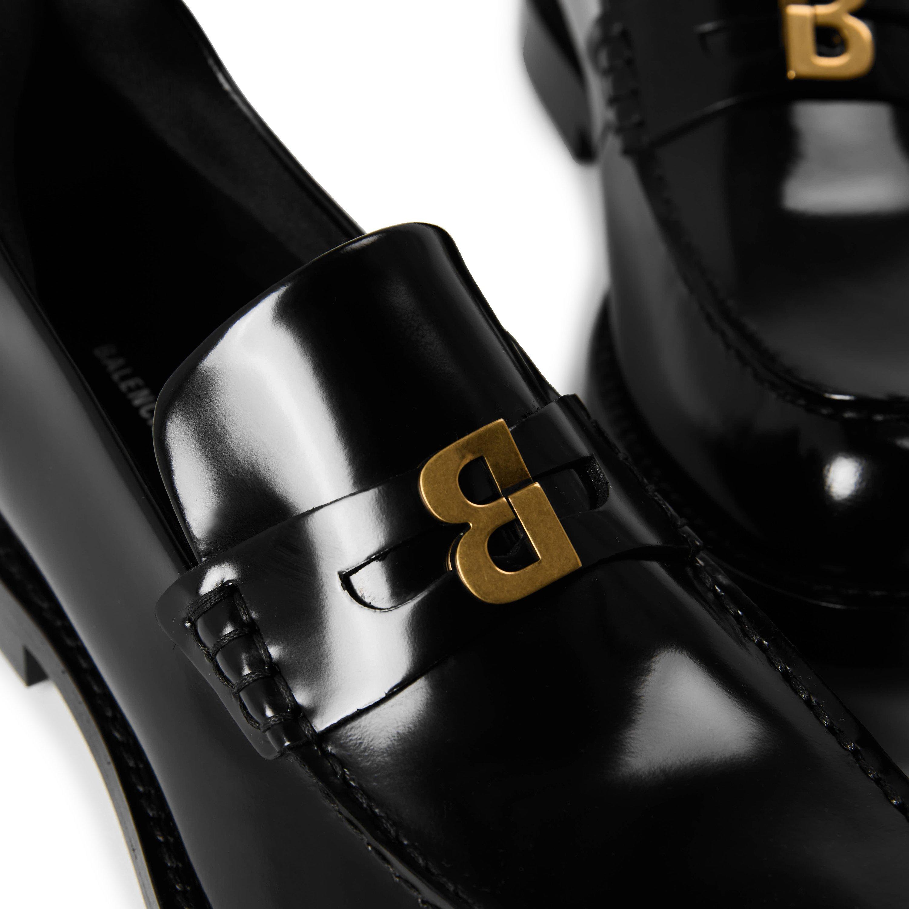 Black/Gold - Balenciaga - Bal Comfy B Loafr Ld64 - 3