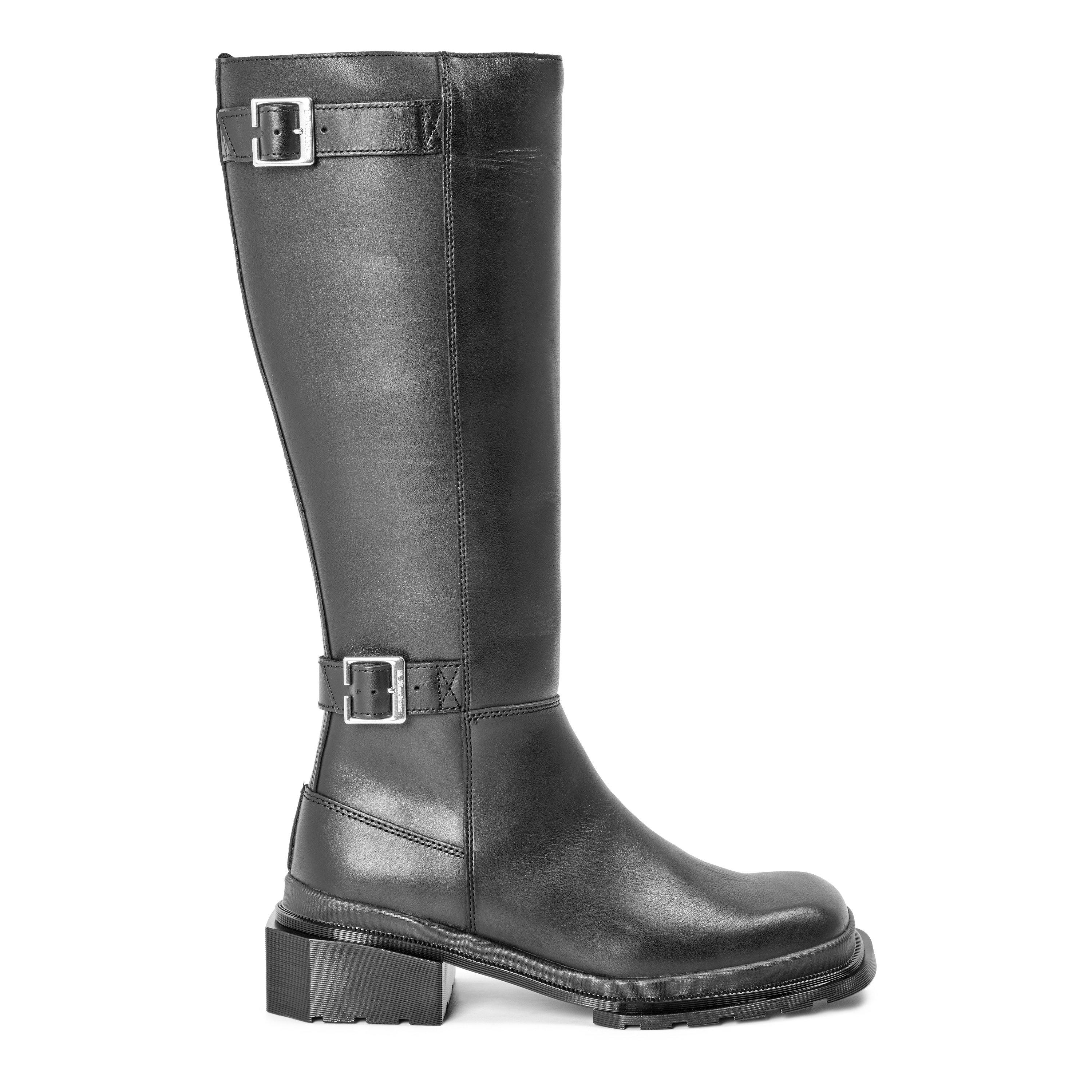 Black Richmond - Dr Martens - Women's Maybole Knee High Boot - 1