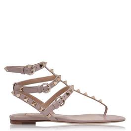 Valentino Garavani Rockstud Leather Sandals