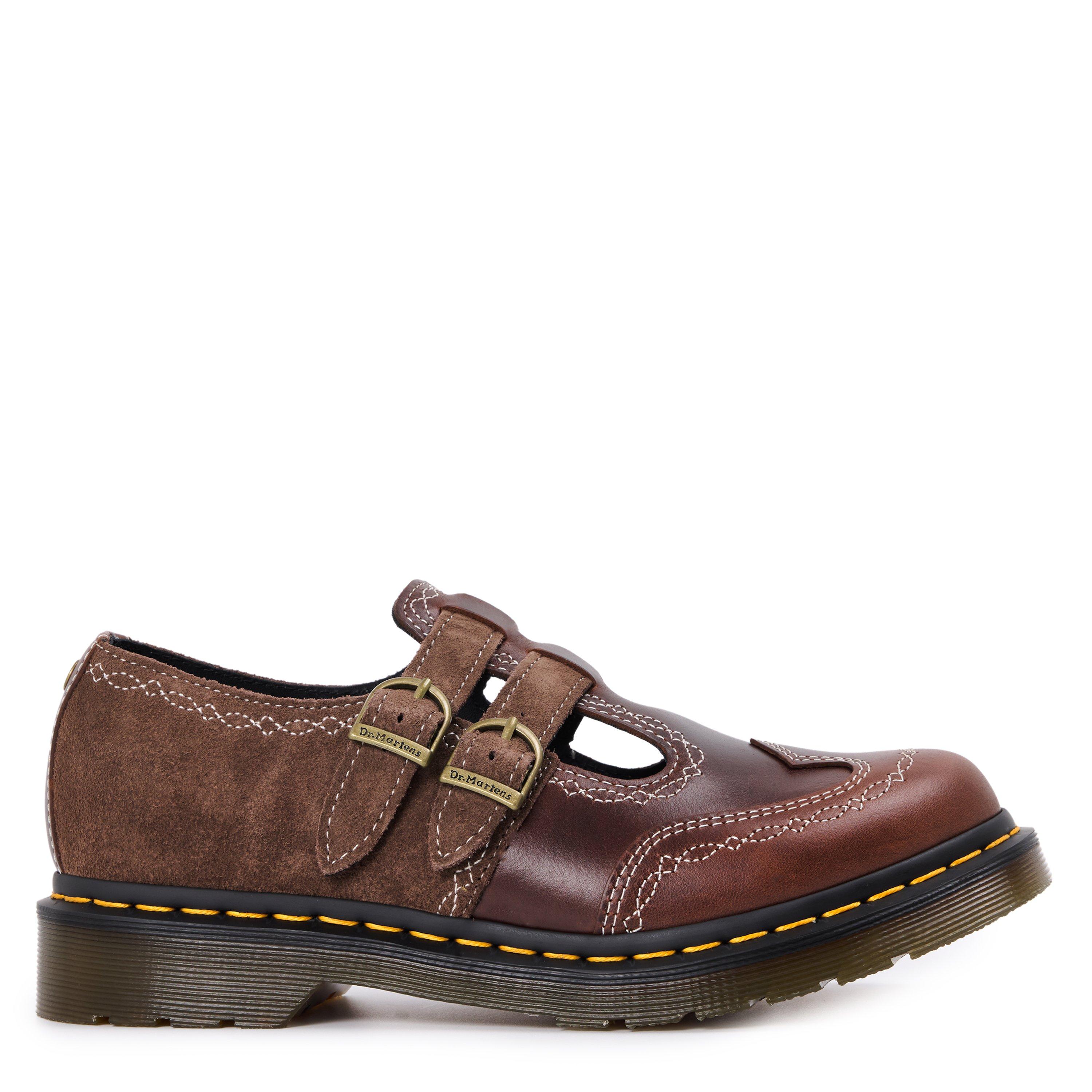 Brown - Dr Martens - Women's 8065 Rodeo Mary Jane - 1