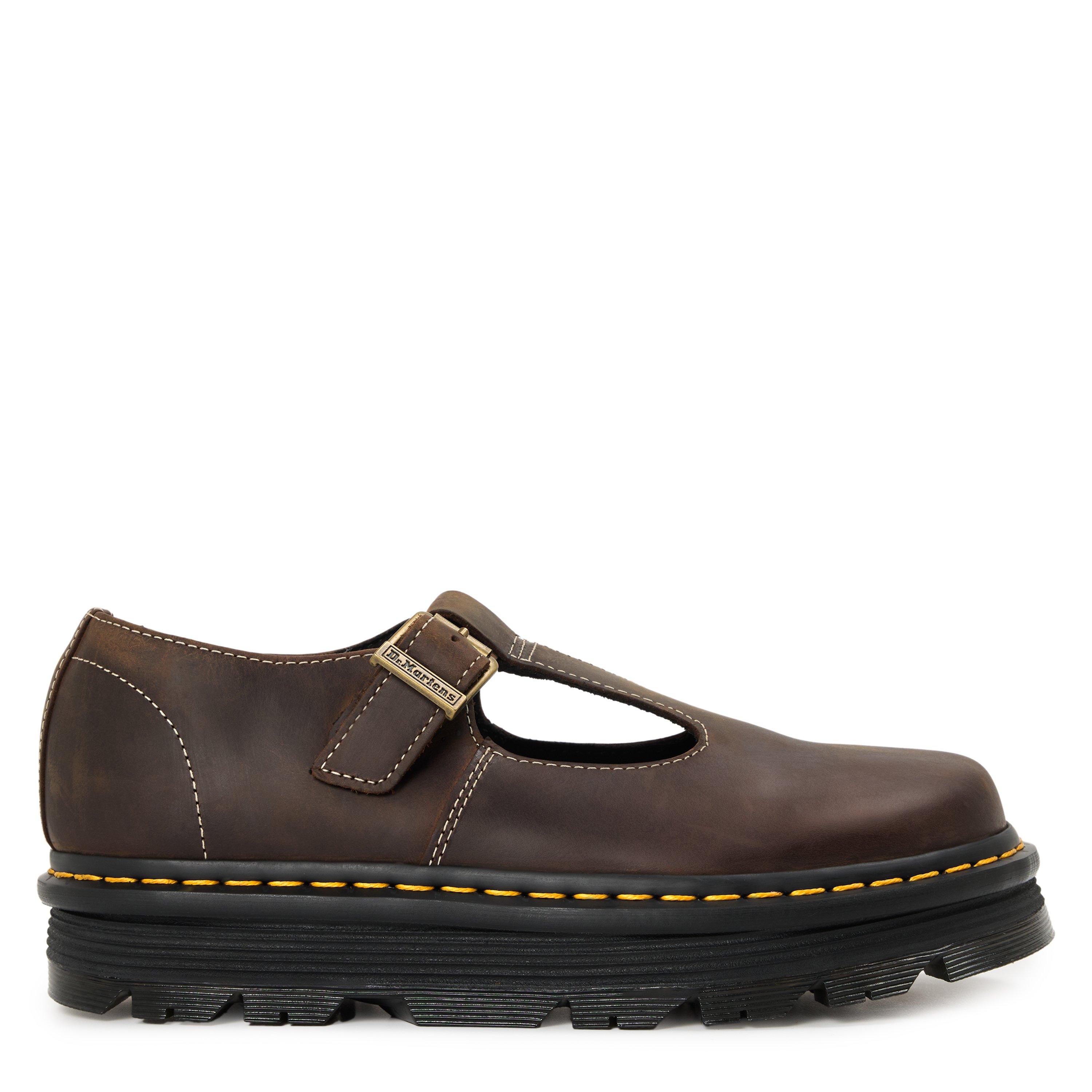 Brwn CrazyHorse - Dr Martens - Women's ZebZag Mary Jane - 1