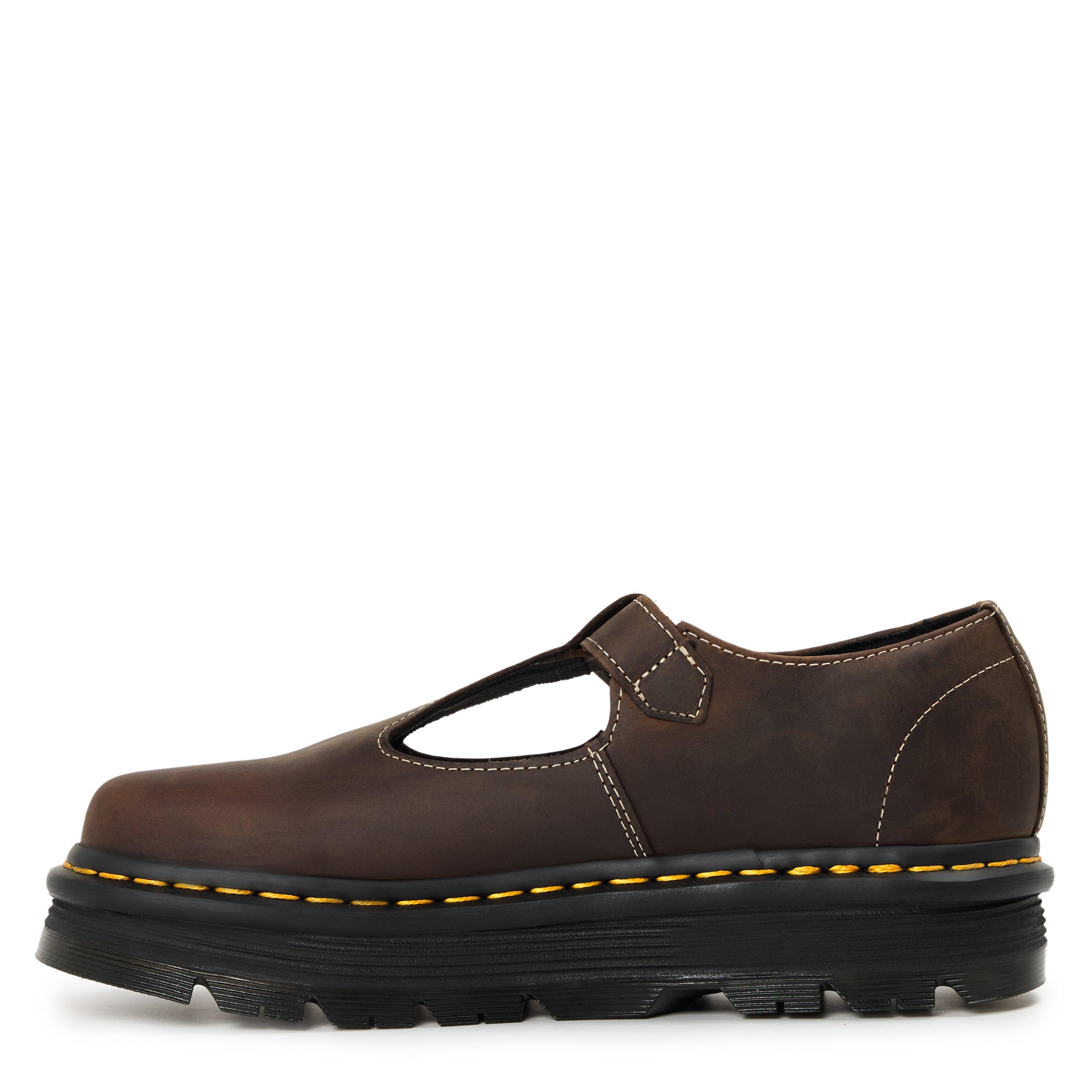 Brwn CrazyHorse - Dr Martens - Women's ZebZag Mary Jane - 2