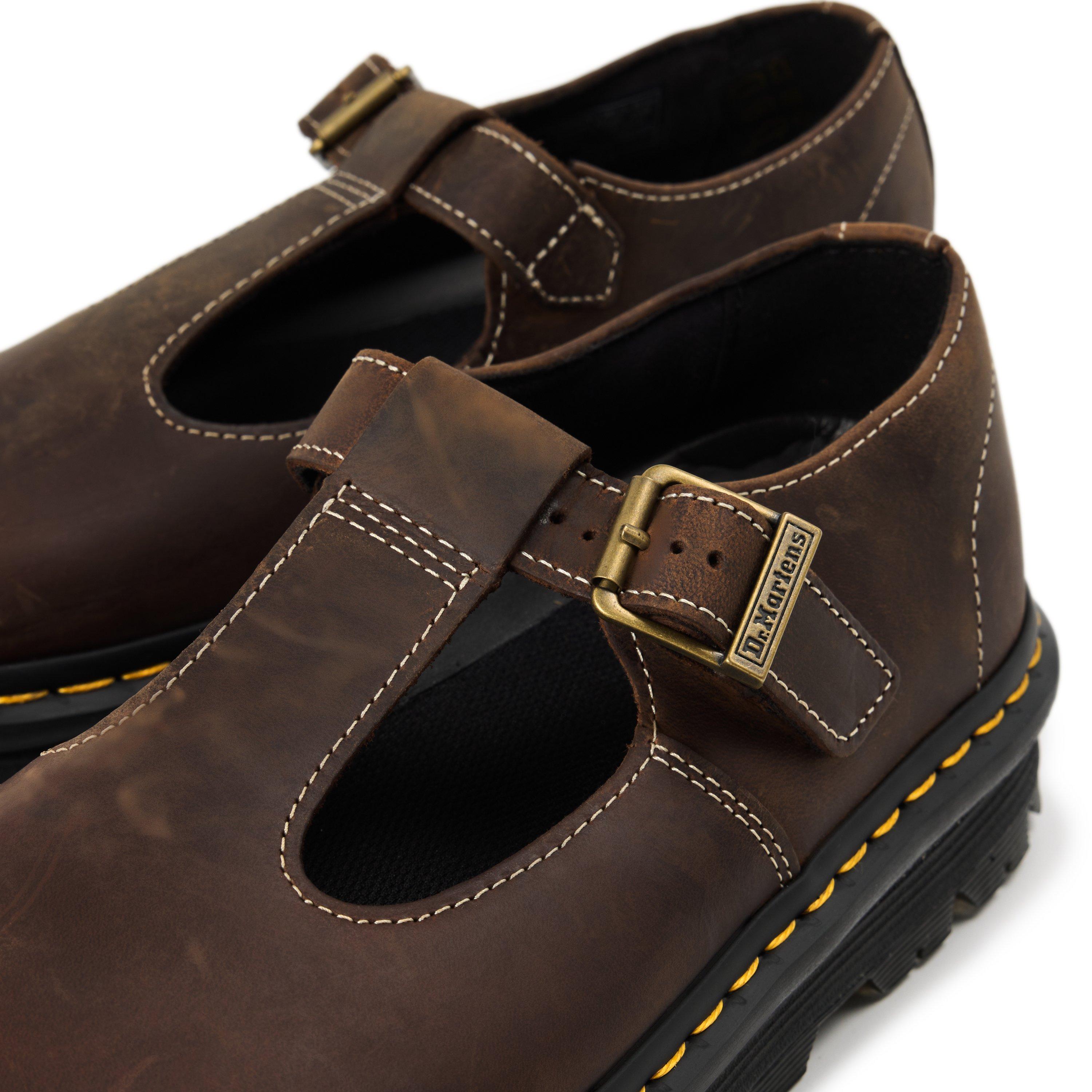 Brwn CrazyHorse - Dr Martens - Women's ZebZag Mary Jane - 3