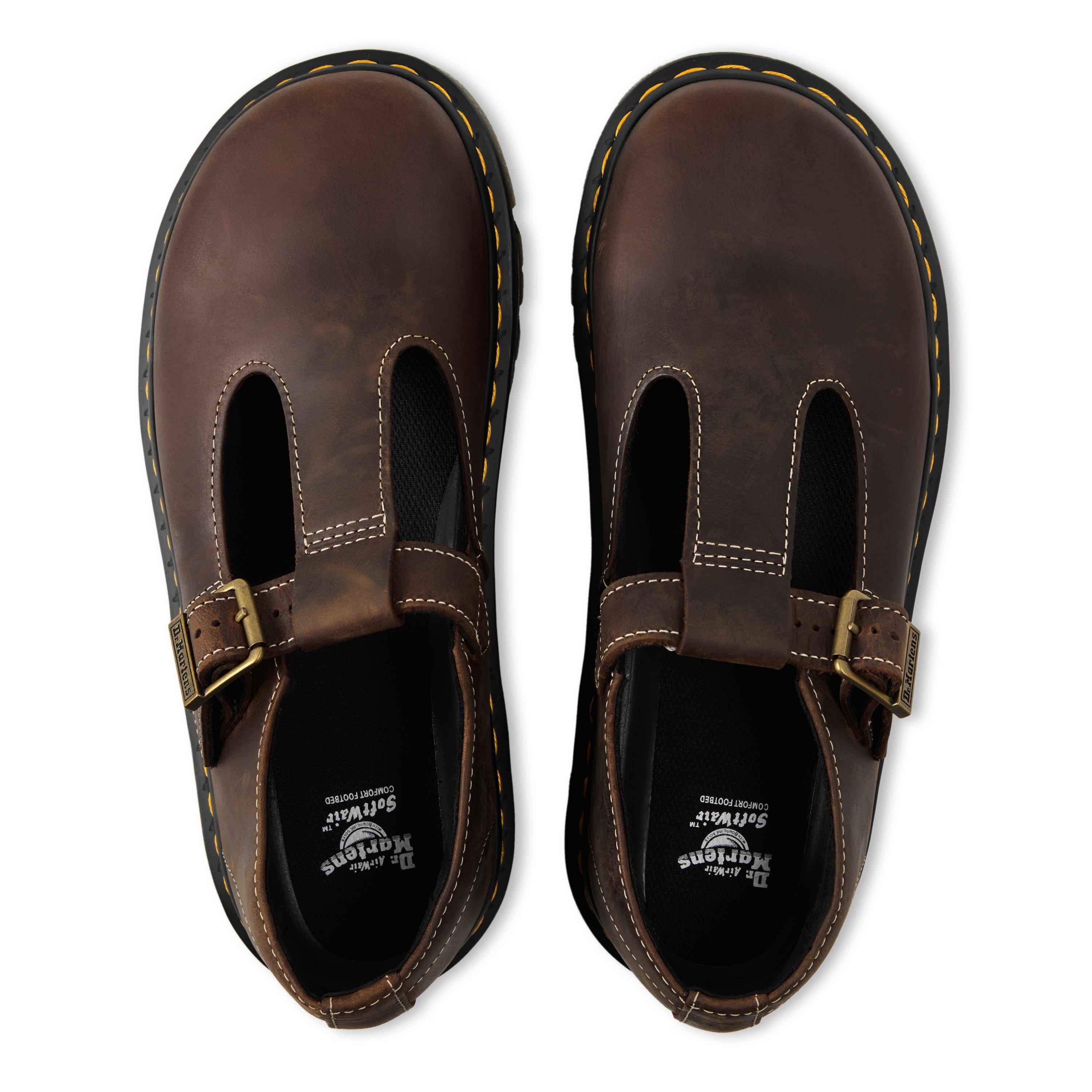 Brwn CrazyHorse - Dr Martens - Women's ZebZag Mary Jane - 4