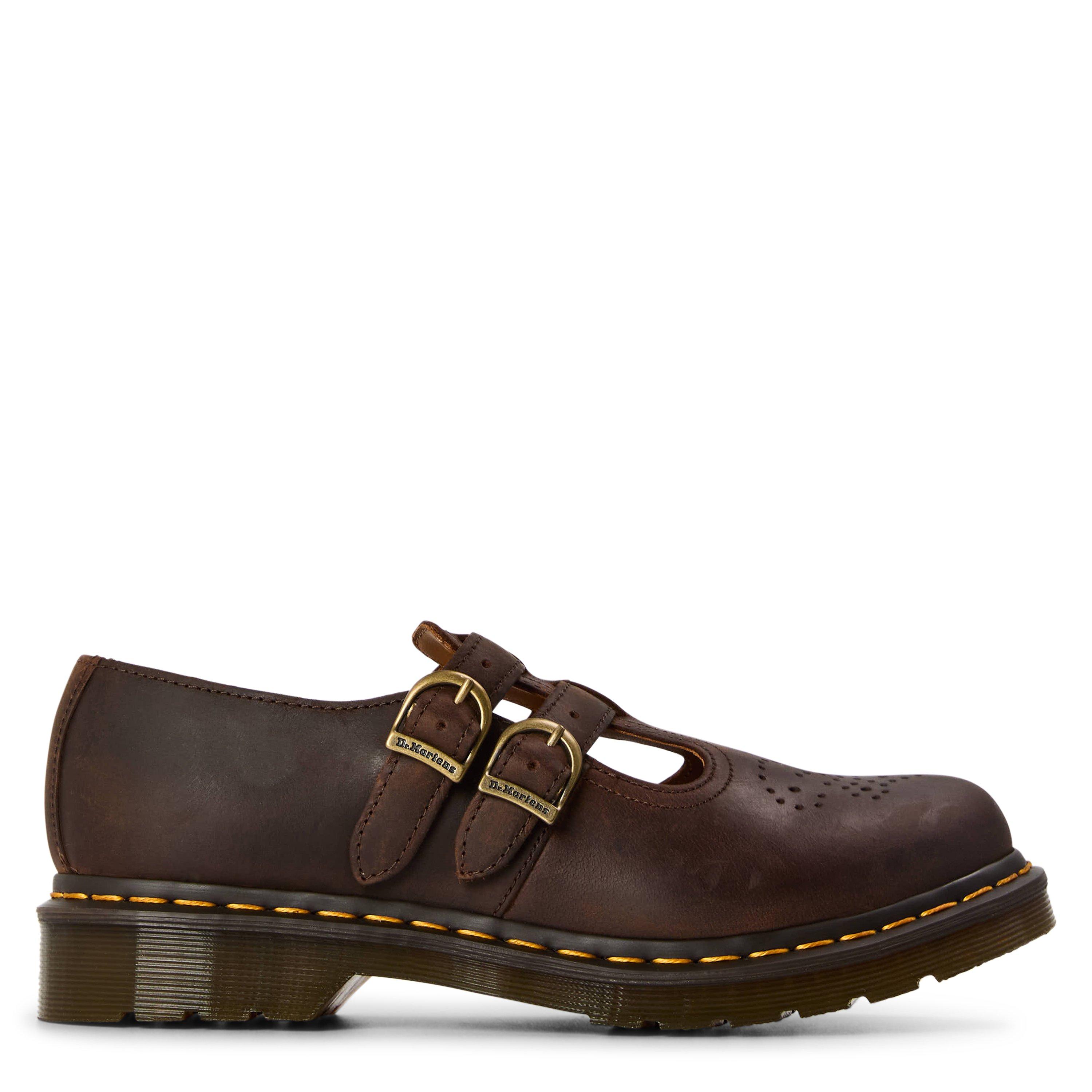 Dr Martens Doc M 8065 Mary Jane Ld64 - Brwn CrazyHorse - Size 4 (37)