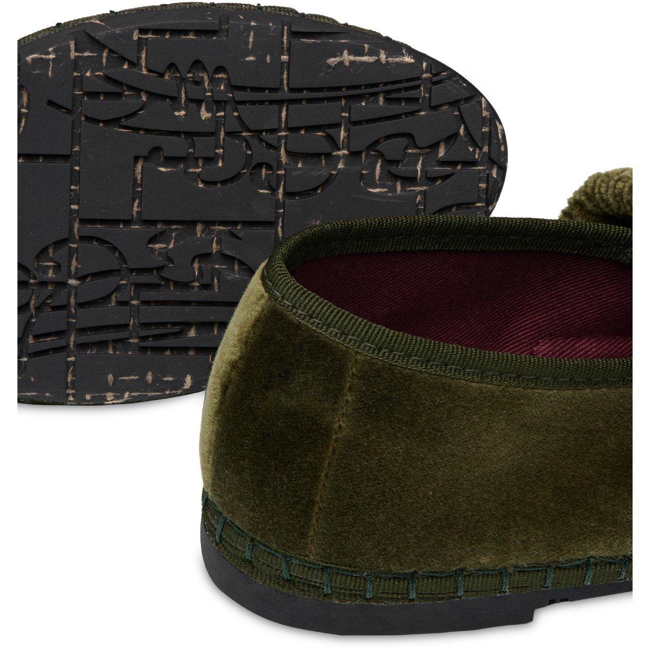 Forest Green - Flabelus - Mafalda Velvet Mary Jane - 3