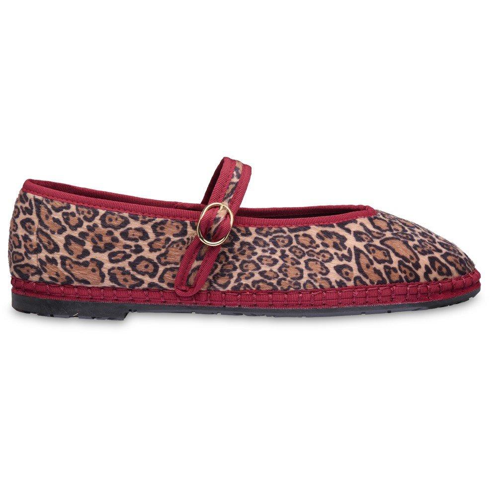 Leopard - Flabelus - CLAIRE VELVET MARY JANE - 1
