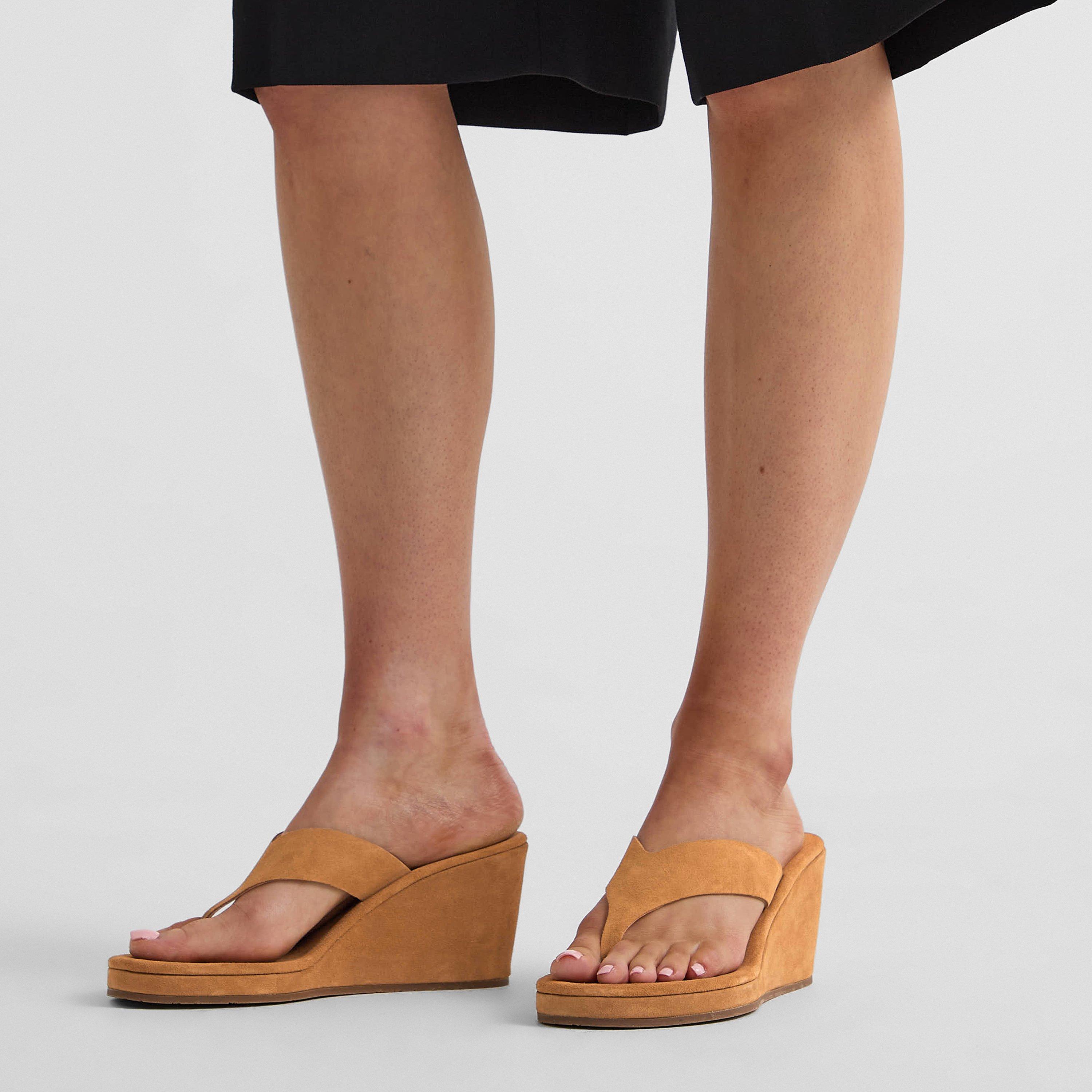 Sahara - Ancient Greek Sandals - Women's Charys Wedge Heeled Sandals - 3