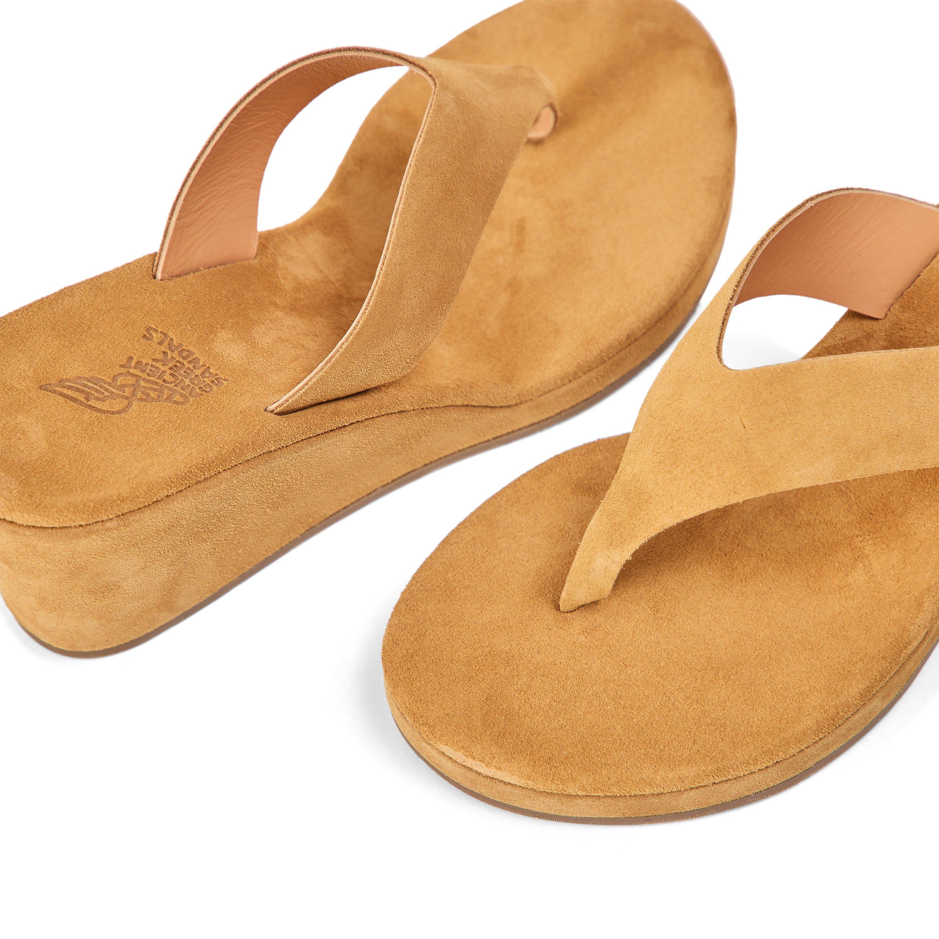 Sahara - Ancient Greek Sandals - Women's Charys Wedge Heeled Sandals - 3